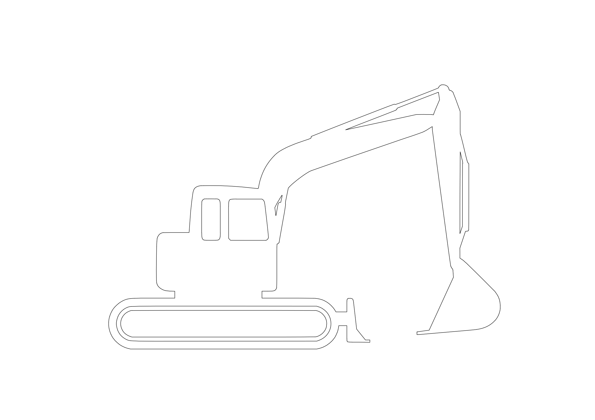 Free Construction Vehicle Elevation CAD Block – DWG, DXF, PDF Format