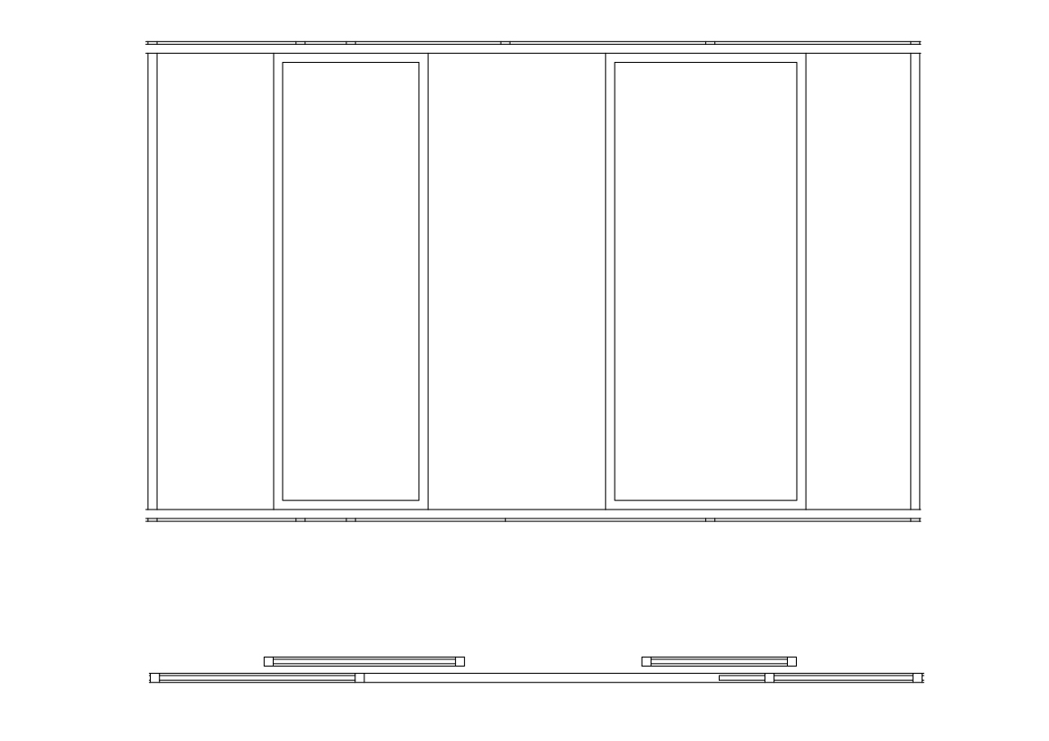 Free Window elevation CAD Drawings – DWG, DXF, PDF Format