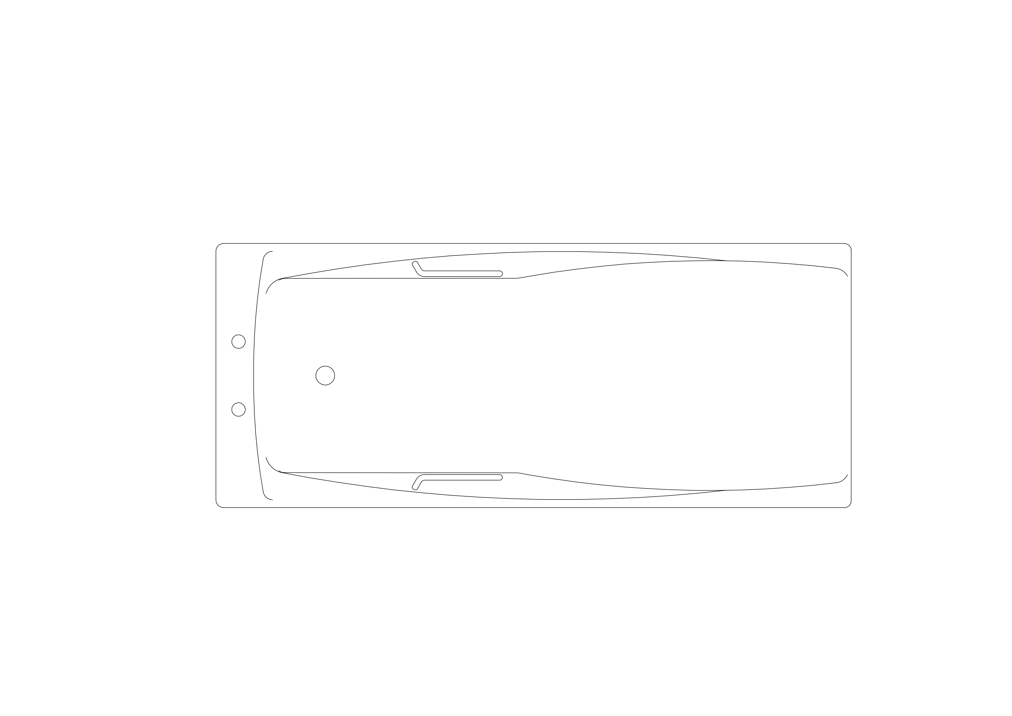 Free Bathtub Top View CAD Block – DWG, DXF, PDF Format