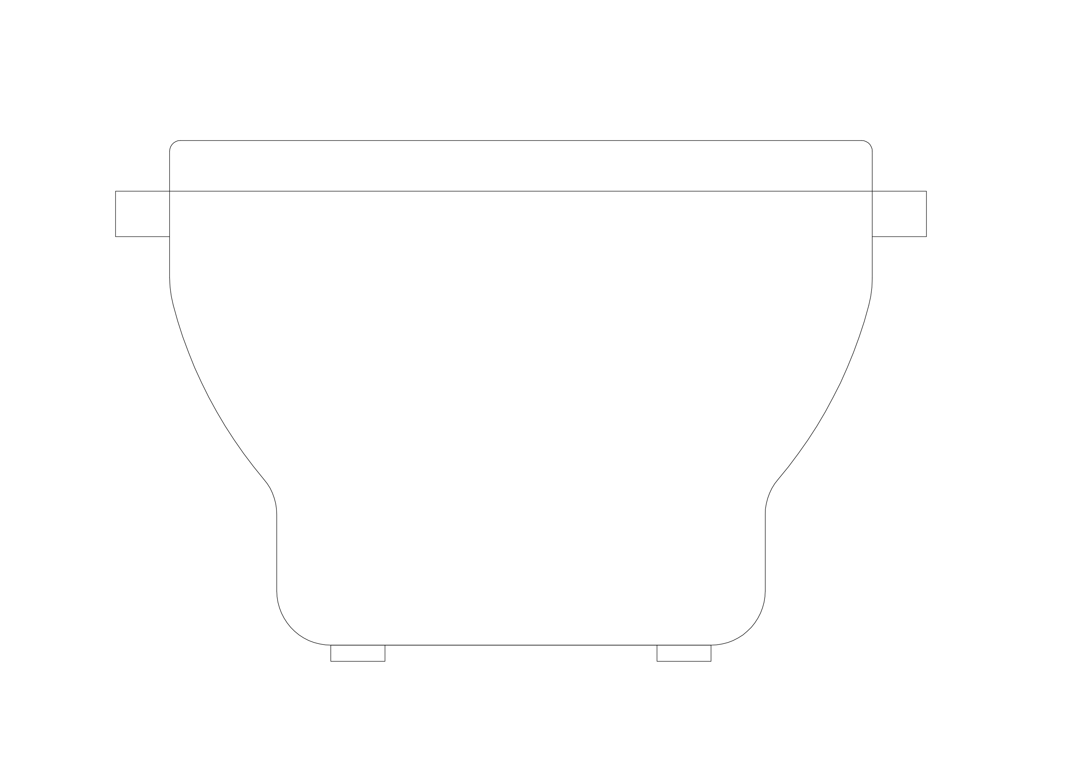 Free Bathtub Elevation CAD Block – DWG, DXF, PDF Format