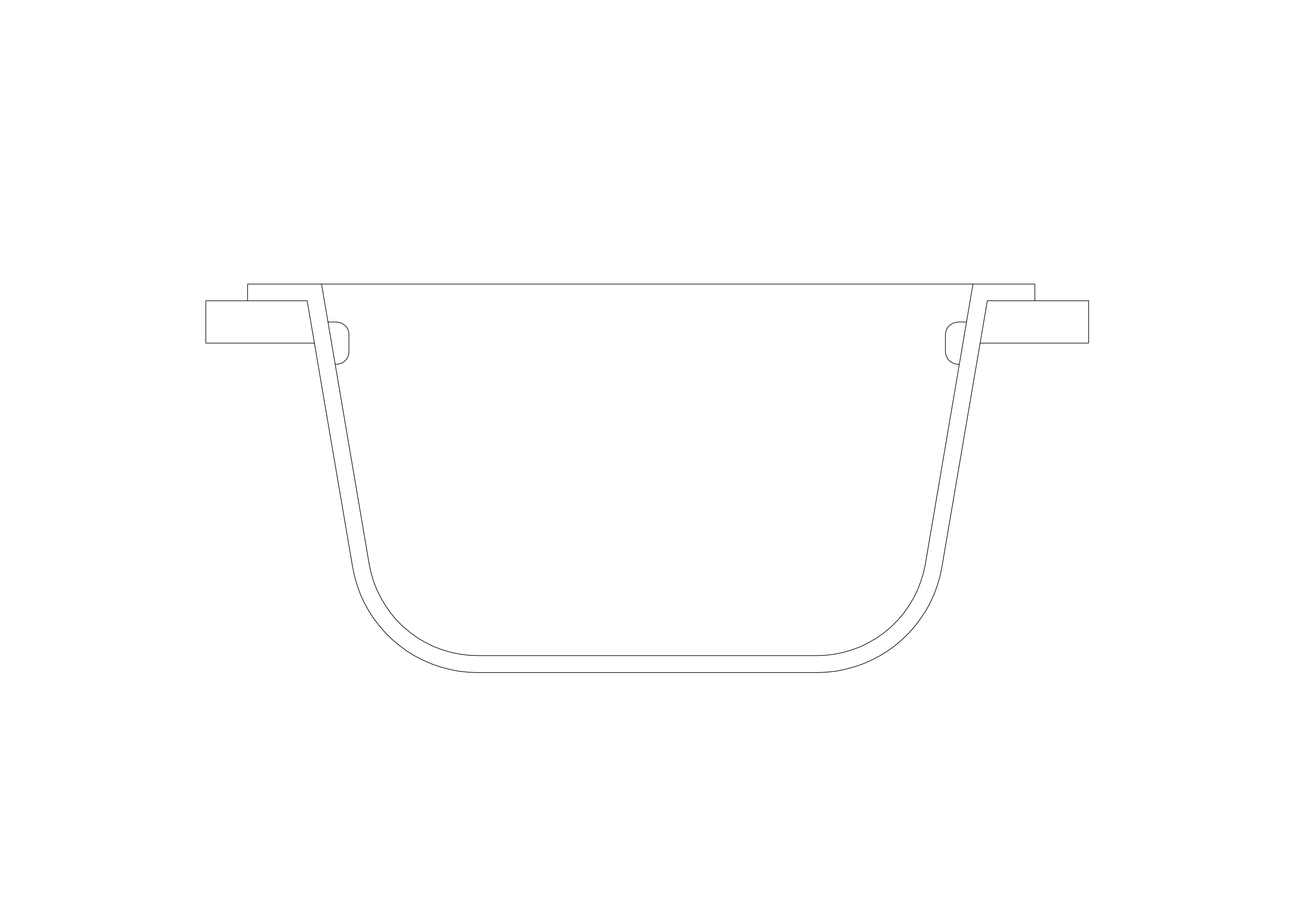 Free Bathtub Elevation CAD Block – DWG, DXF, PDF Format