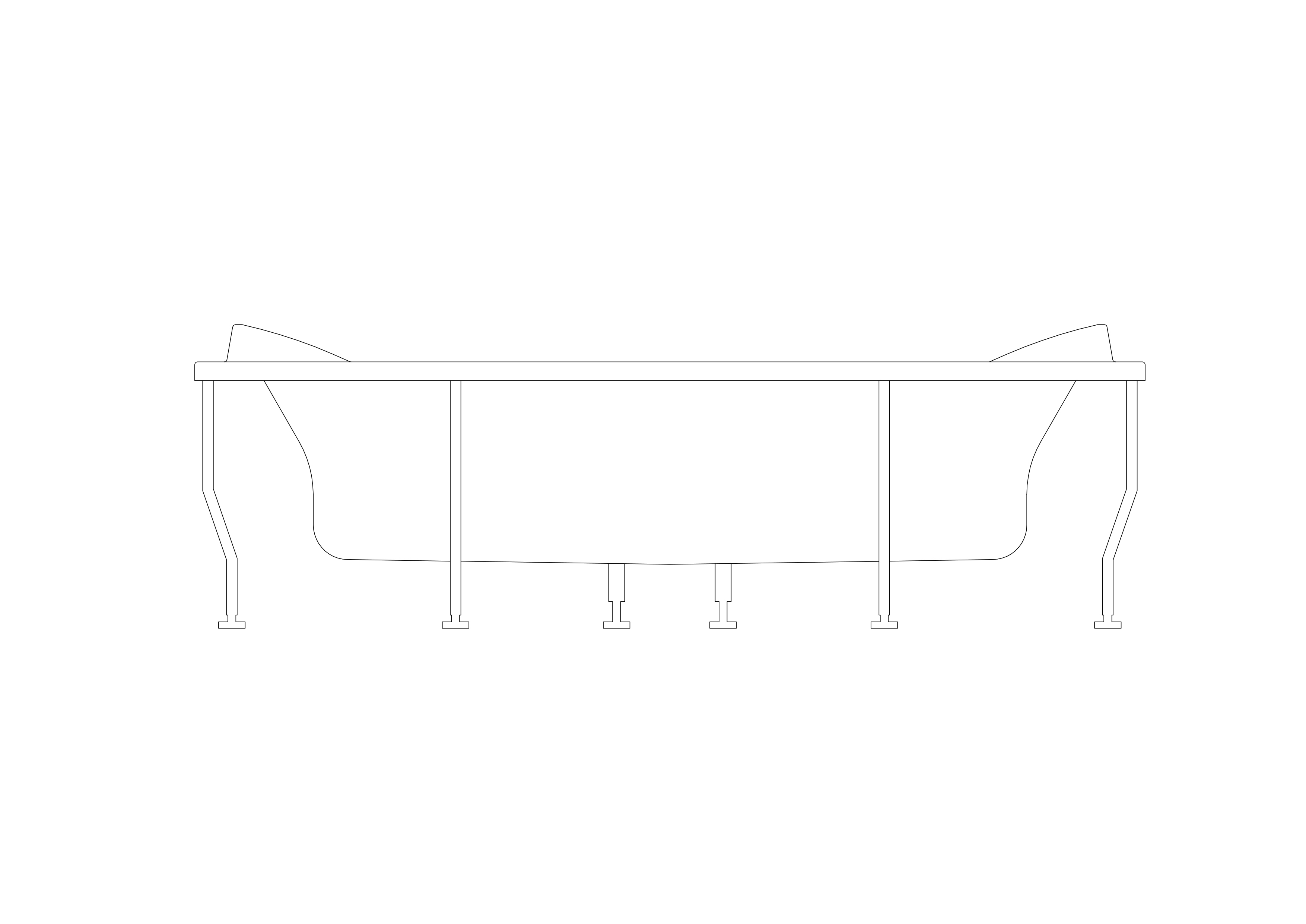 Free Bathtub Elevation CAD Block – DWG, DXF, PDF Format