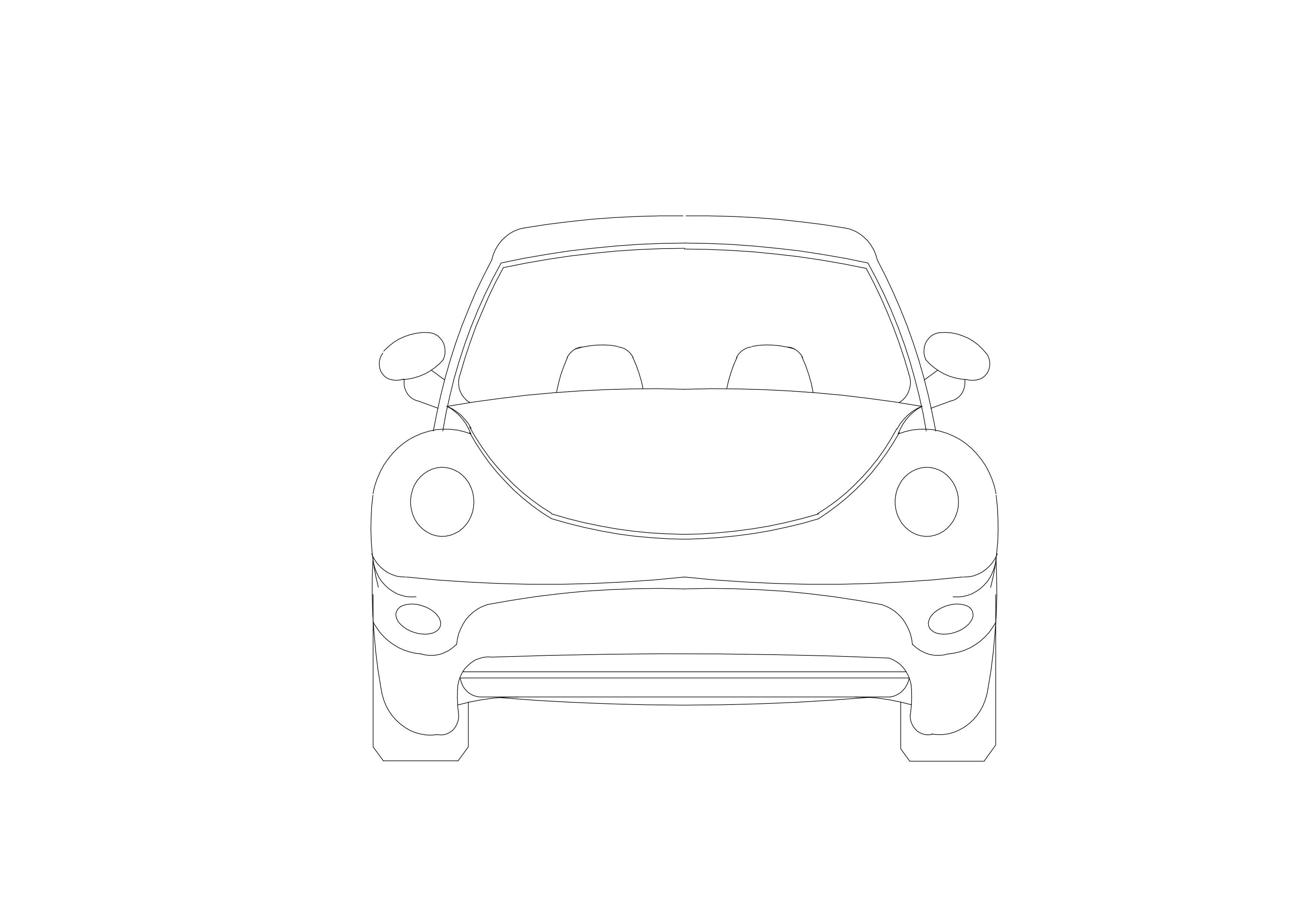 Free Car Elevation CAD Block – DWG, DXF, PDF Format
