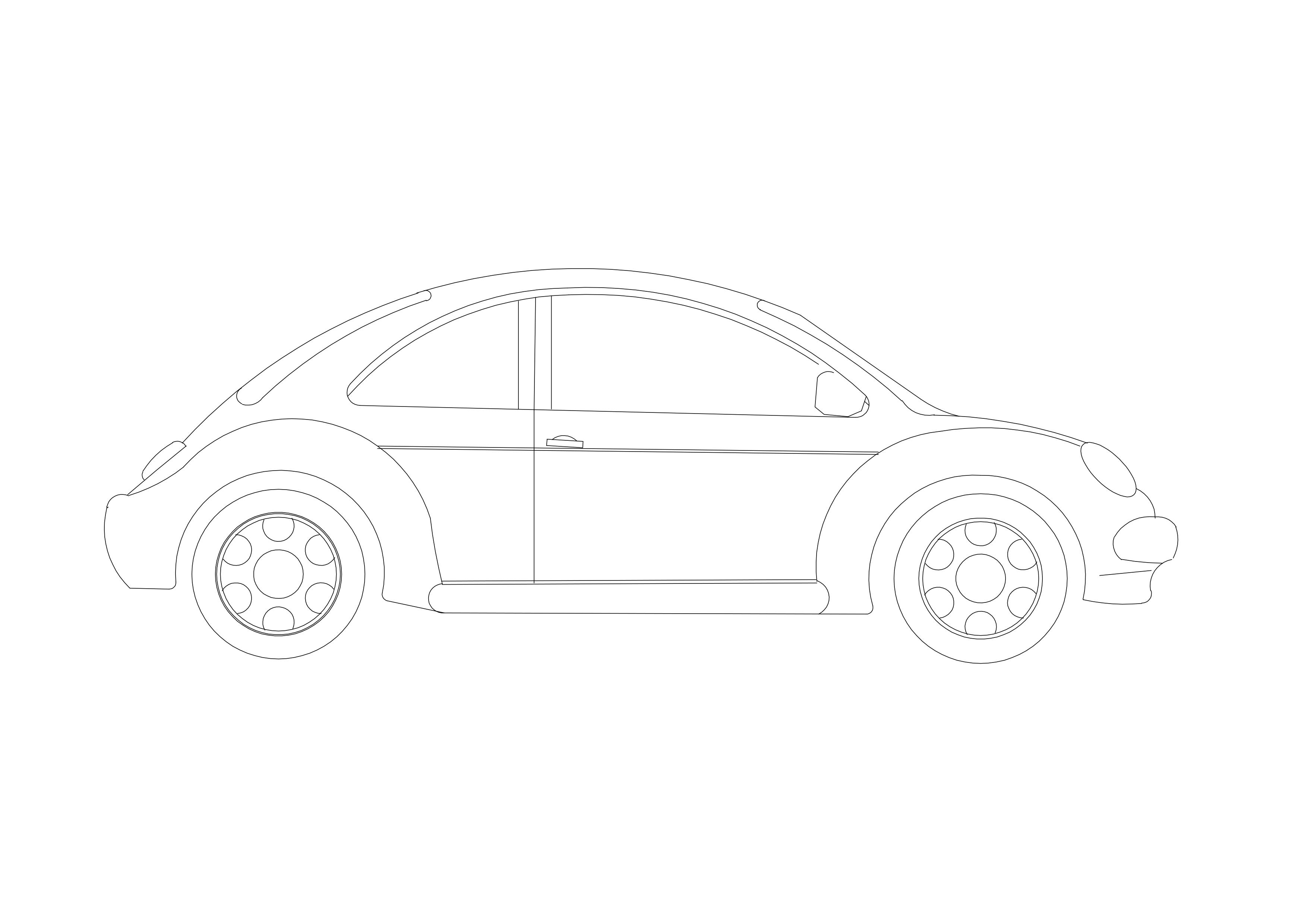 Free Car Elevation CAD Block – DWG, DXF, PDF Format