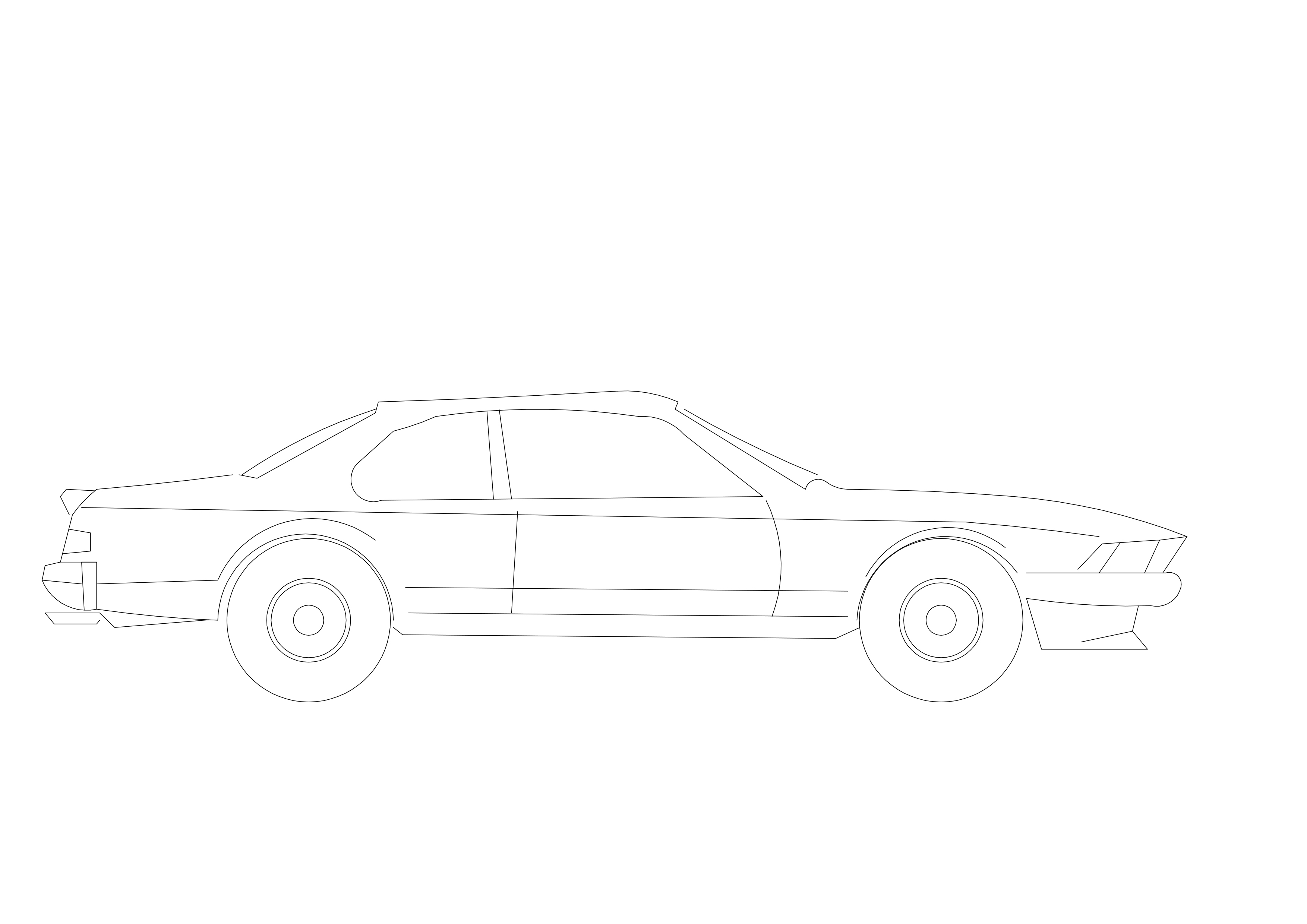 Free Car Elevation CAD Block – DWG, DXF, PDF Format