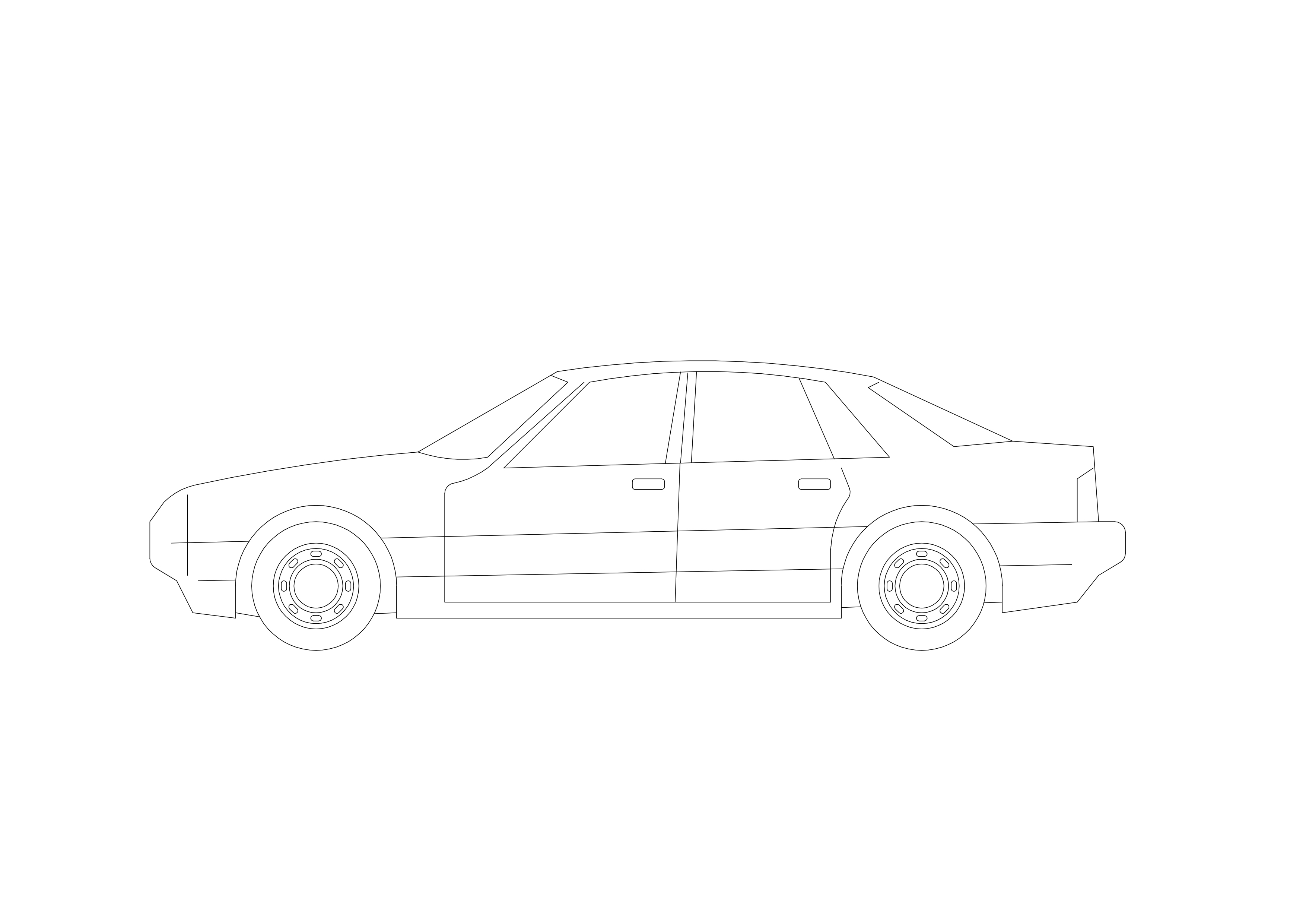 Free Car Elevation CAD Block – DWG, DXF, PDF Format