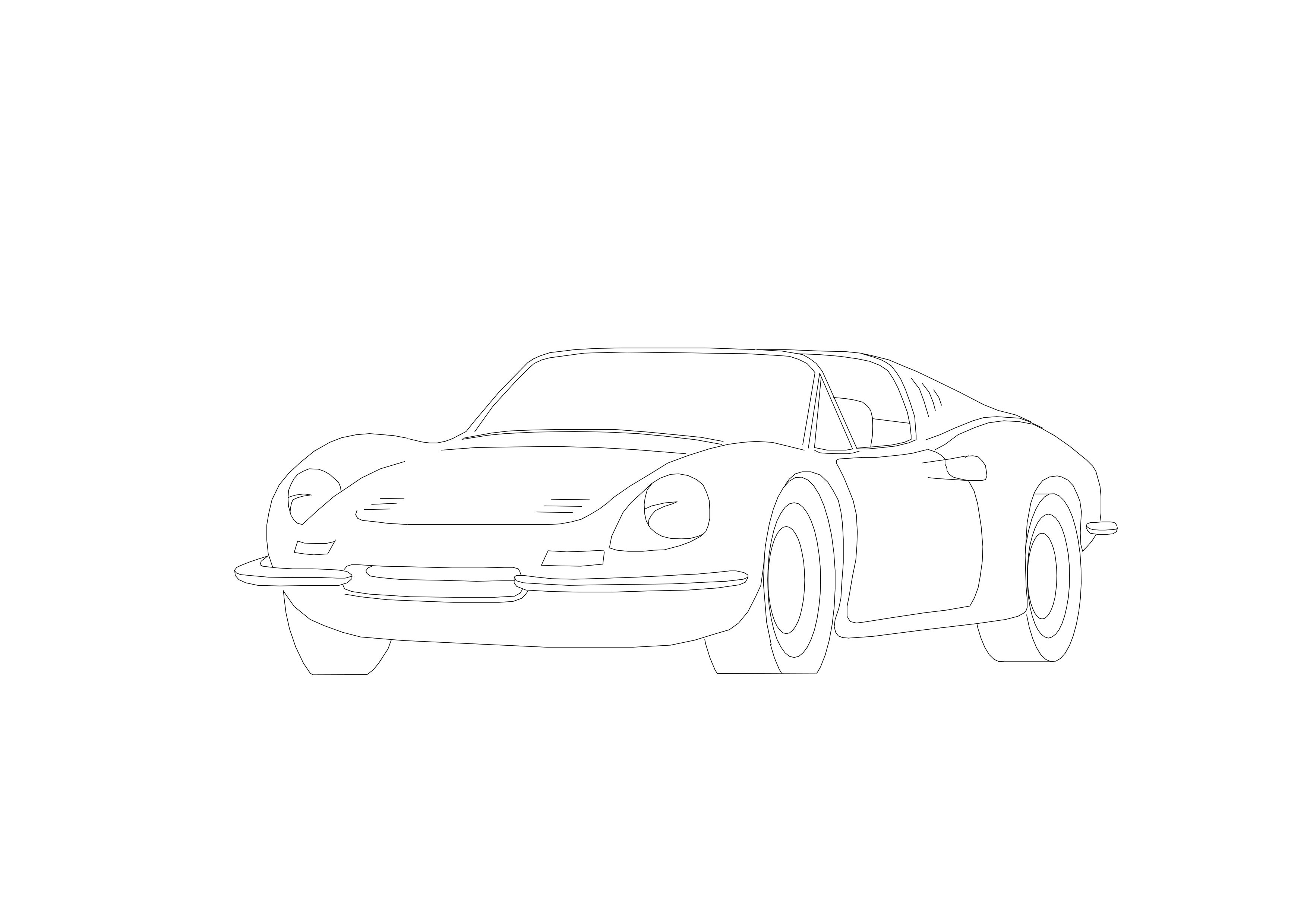 Free Car Elevation CAD Block – DWG, DXF, PDF Format