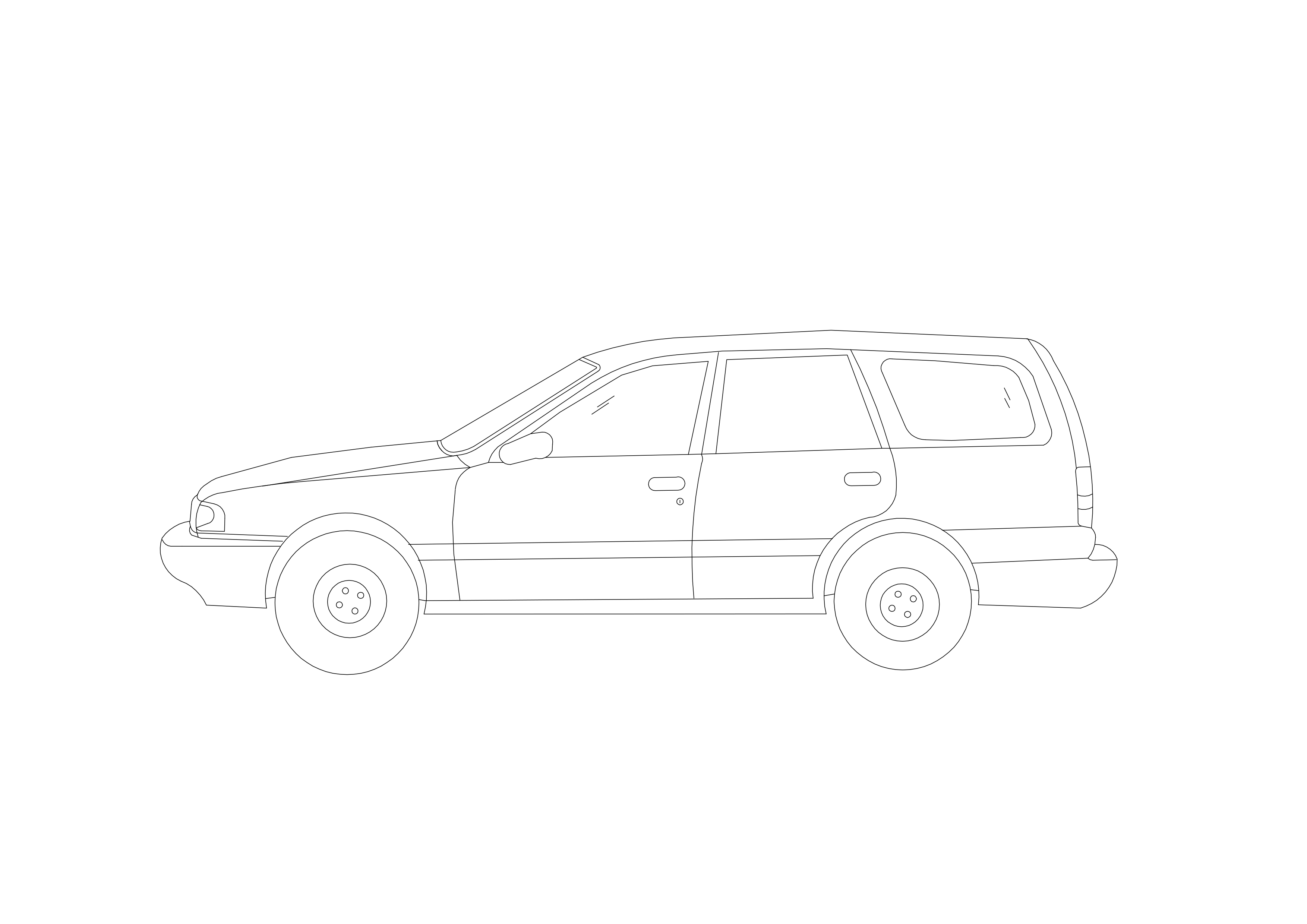Free Car Elevation CAD Block – DWG, DXF, PDF Format