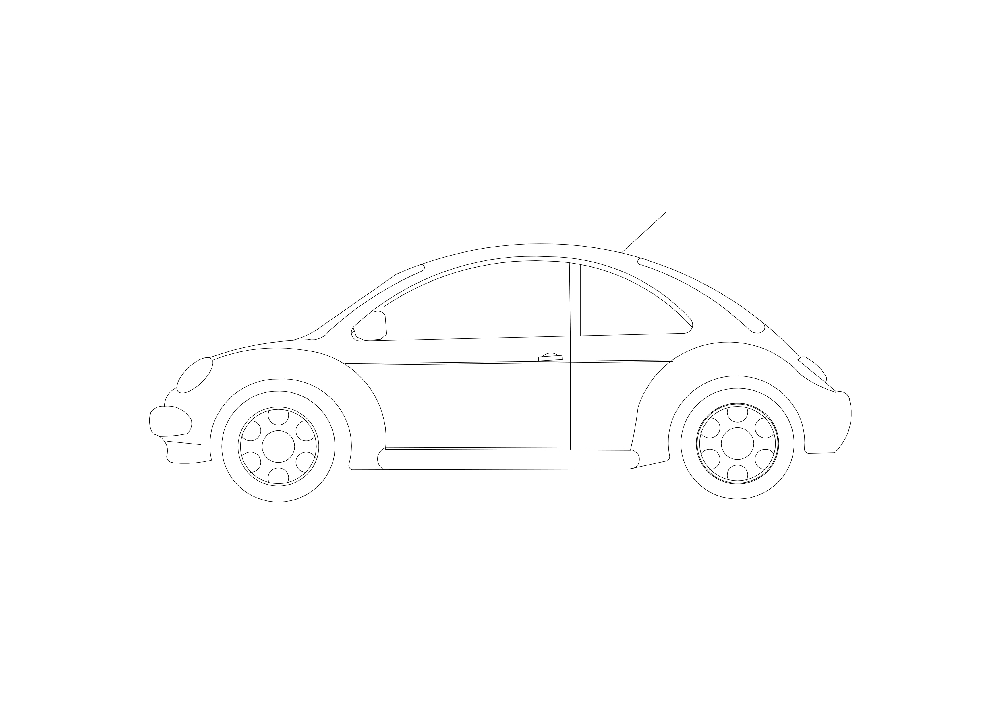 Free Car Elevation CAD Block – DWG, DXF, PDF Format