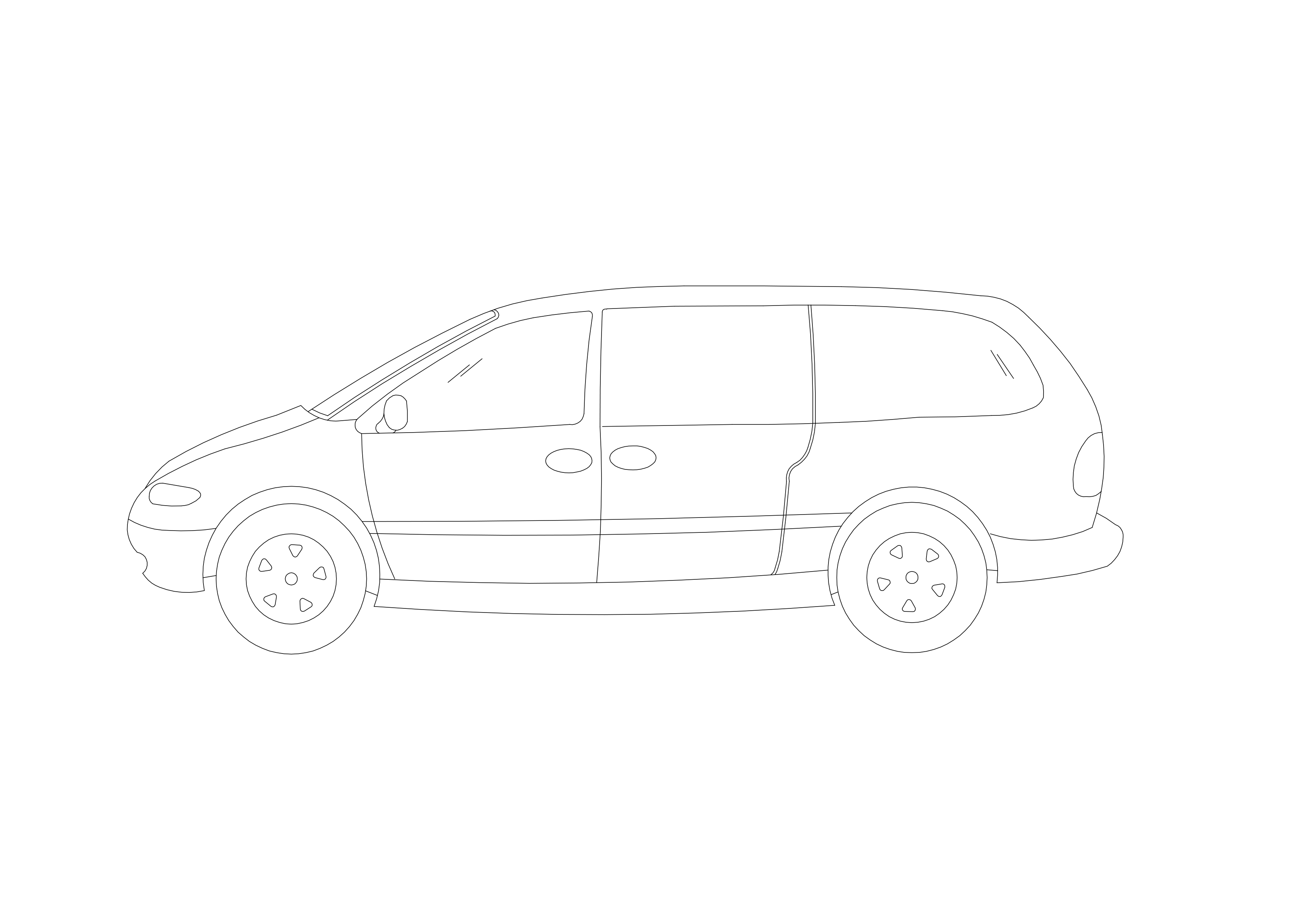 Free Car Elevation CAD Block – DWG, DXF, PDF Format