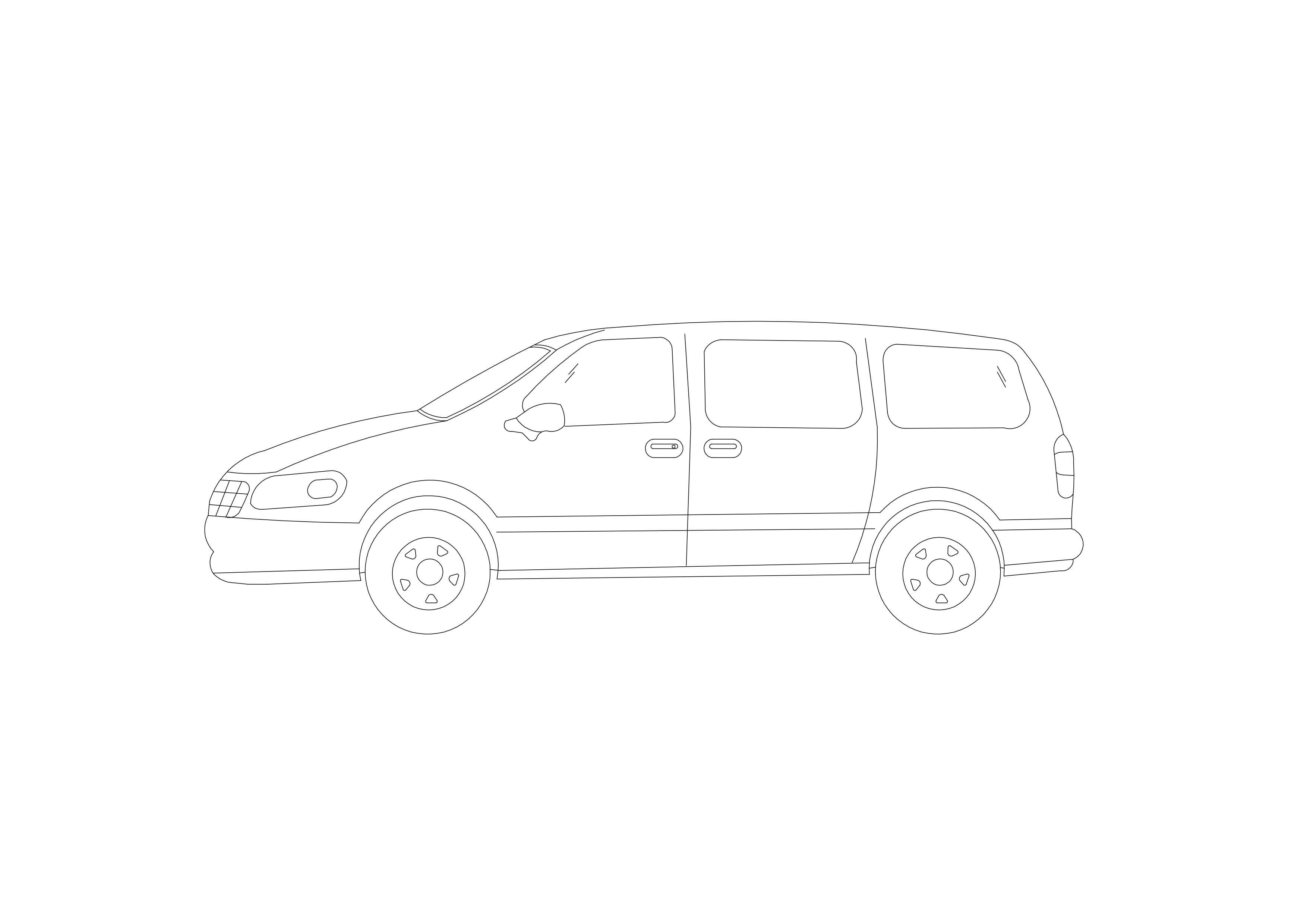 Free Car Elevation CAD Block – DWG, DXF, PDF Format