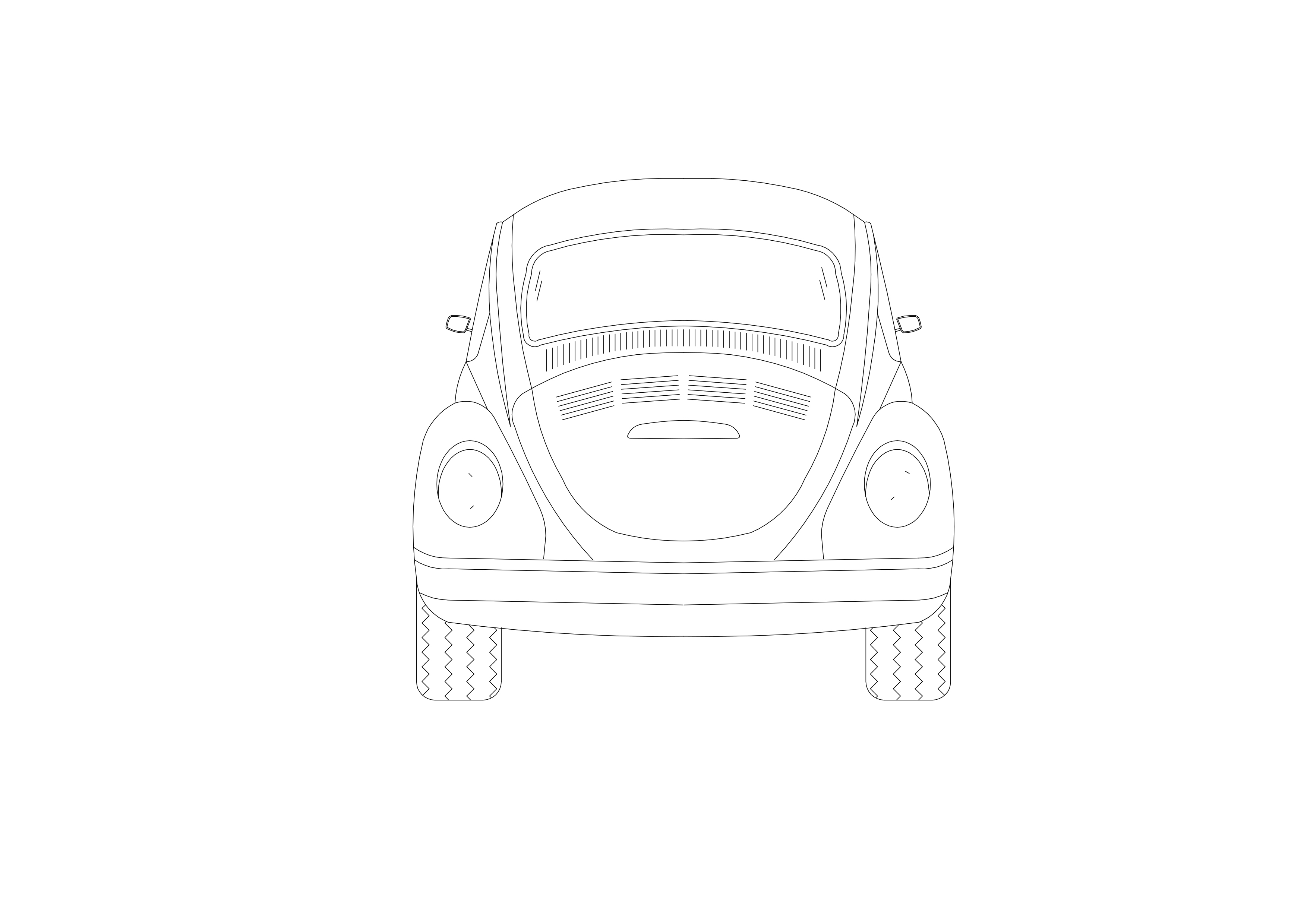 Free Car Elevation CAD Block – DWG, DXF, PDF Format