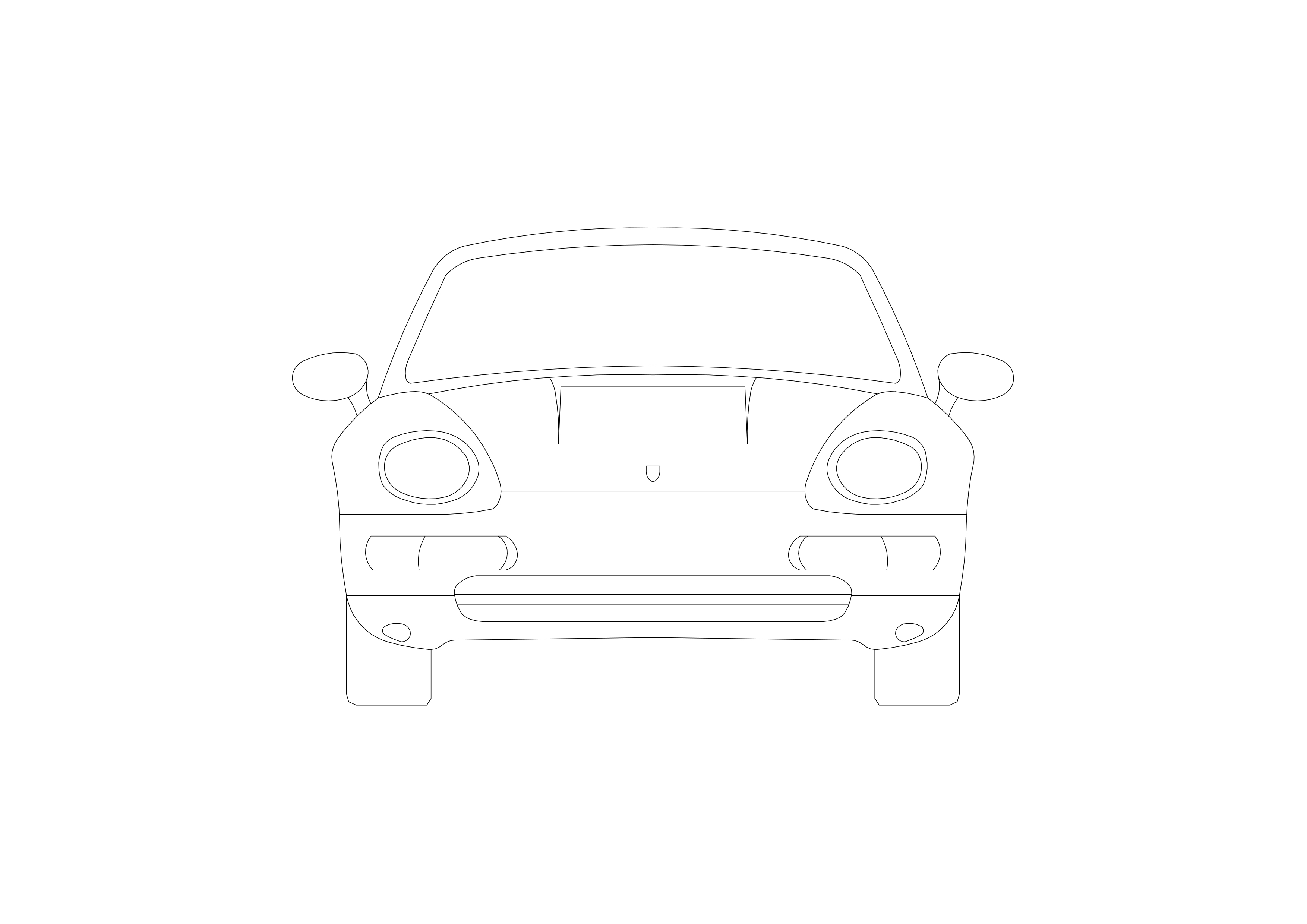 Free Car Elevation CAD Block – DWG, DXF, PDF Format