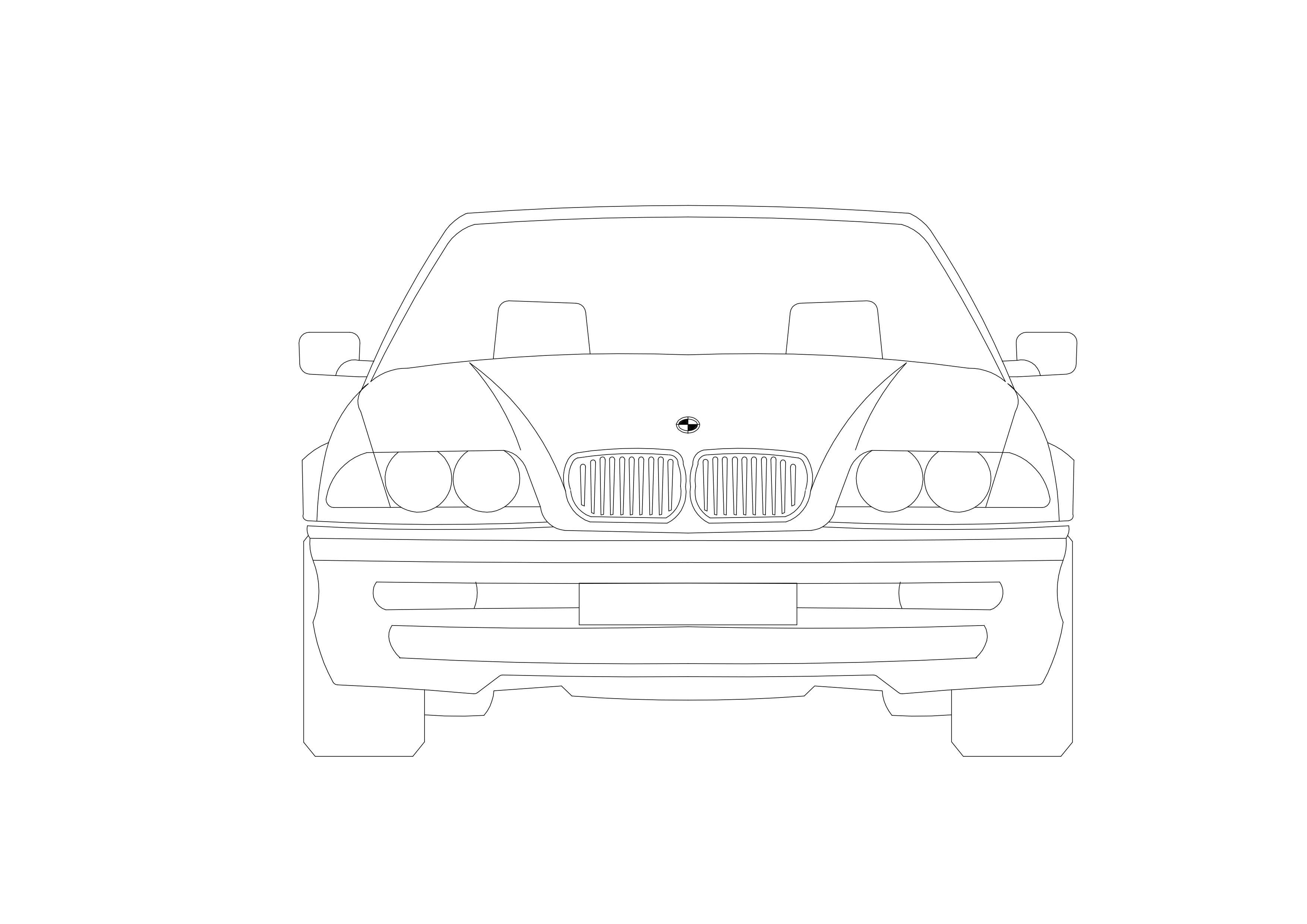 Free Car Elevation CAD Block – DWG, DXF, PDF Format