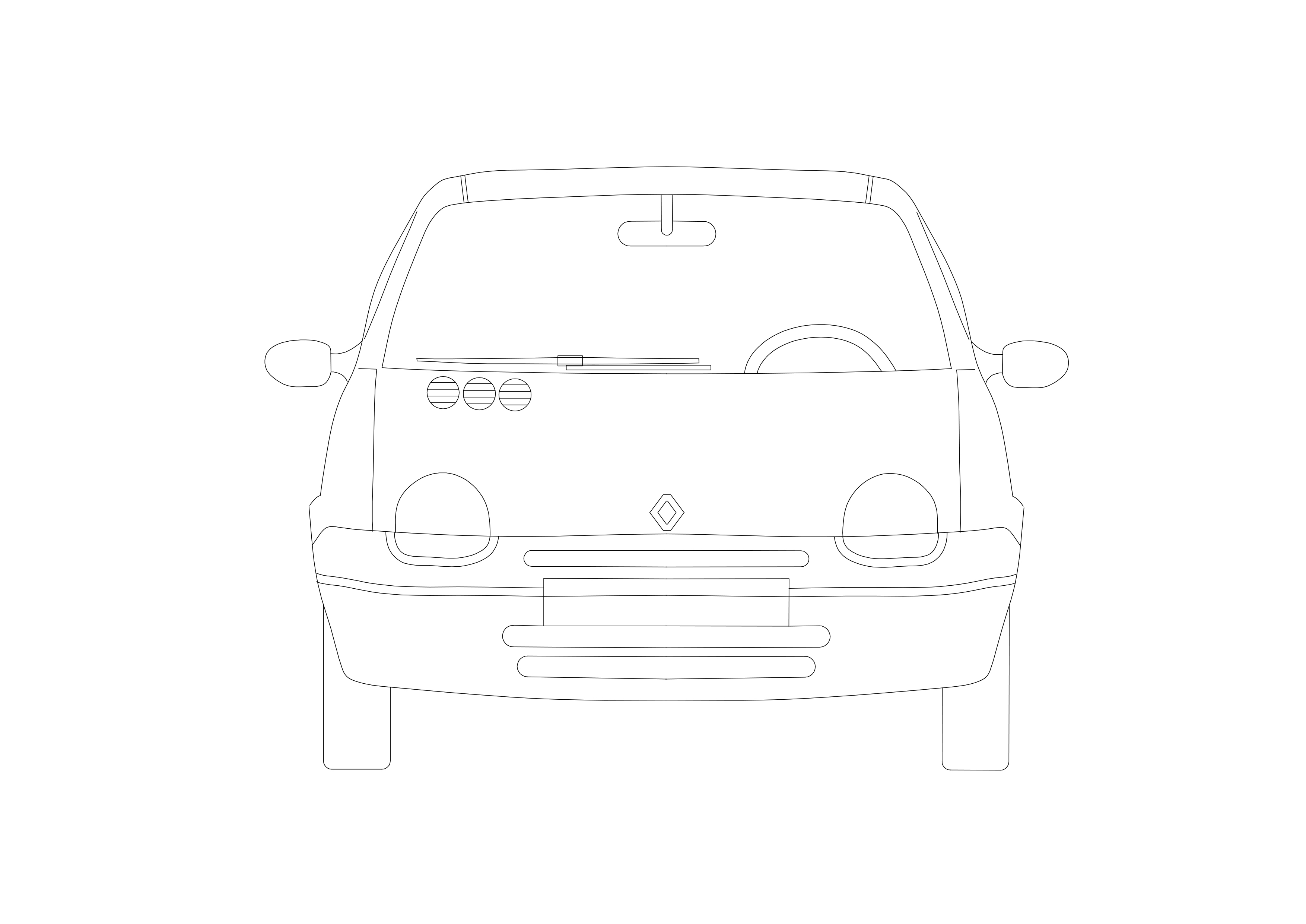 Free Car Elevation CAD Block – DWG, DXF, PDF Format