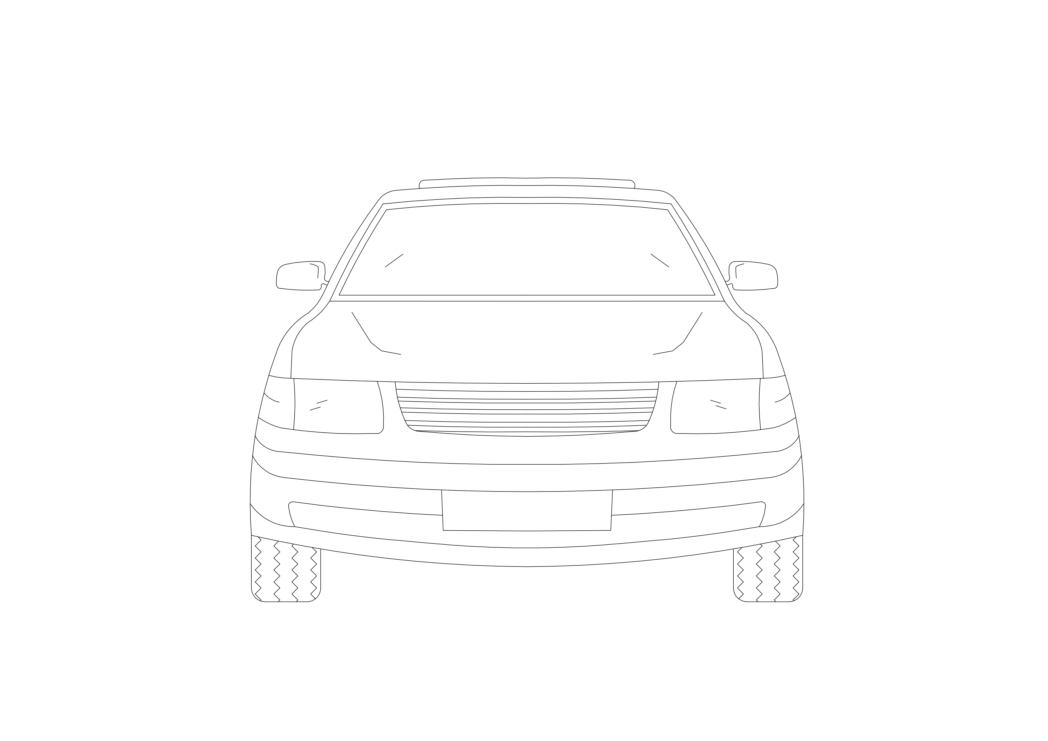 Free Car Elevation CAD Block – DWG, DXF, PDF Format