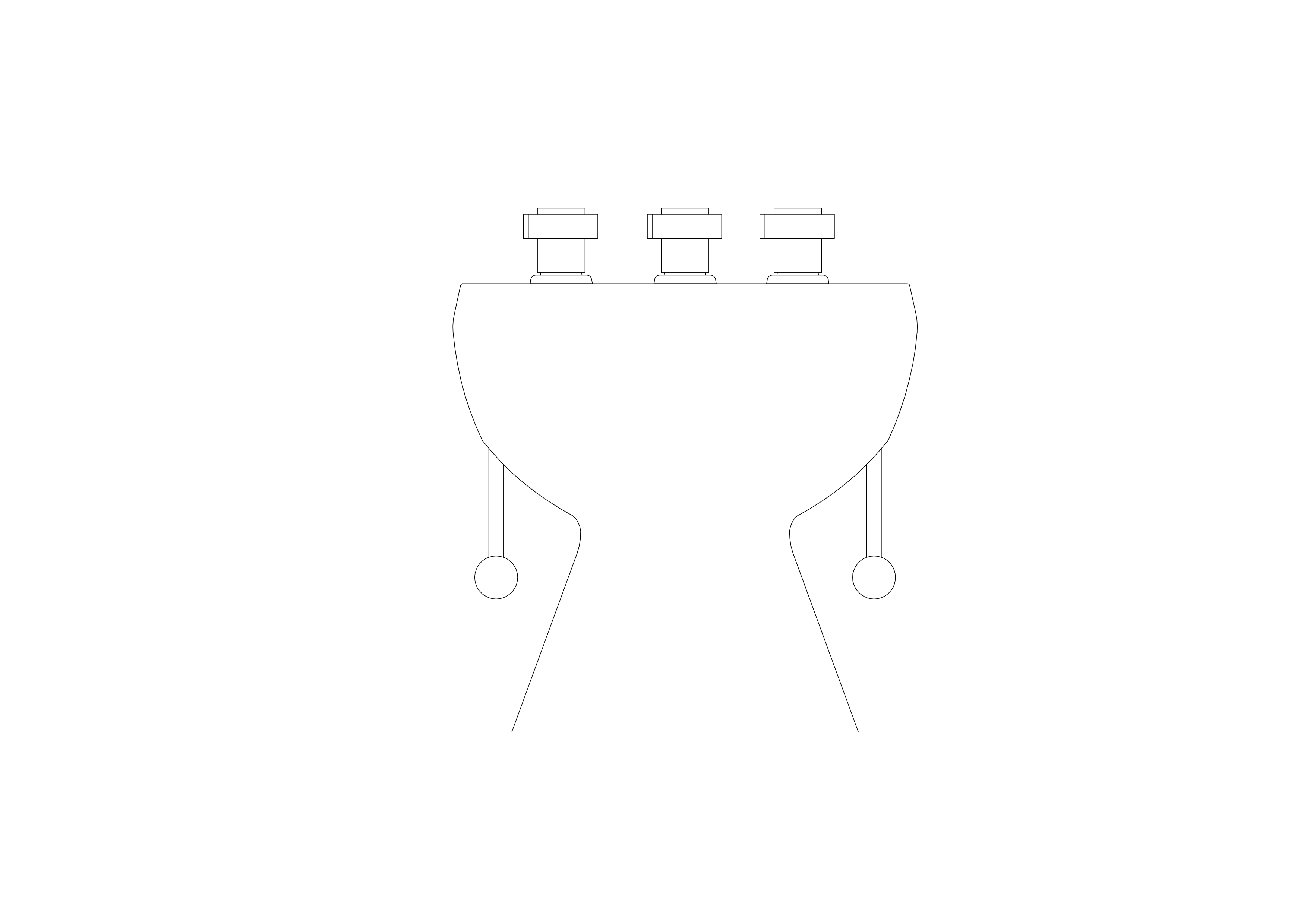 Free Bidet Elevation CAD Block – DWG, DXF, PDF Format