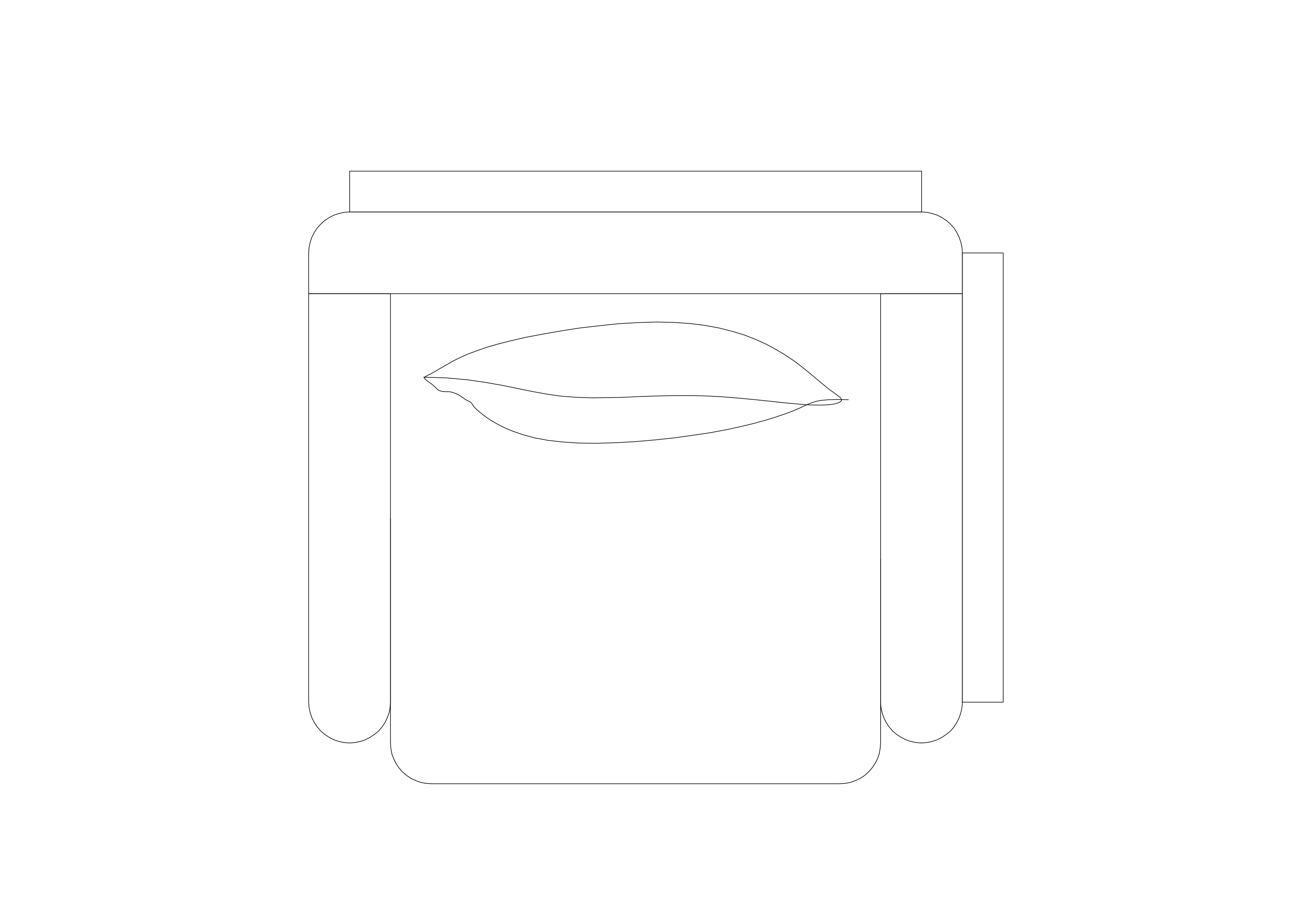 Free Chair top view CAD Block – DWG, DXF, PDF Format