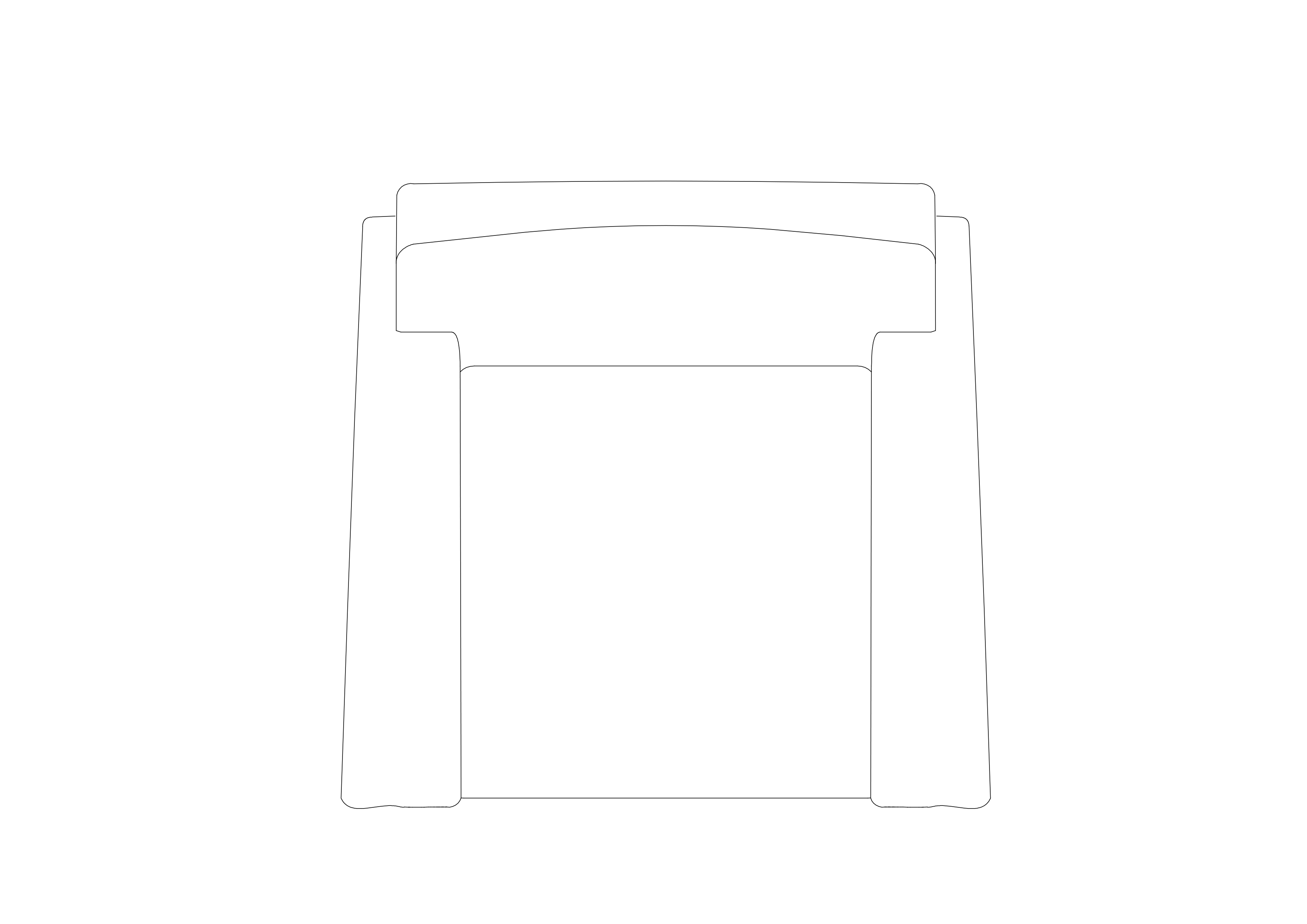 Free Chair top view CAD Block – DWG, DXF, PDF Format