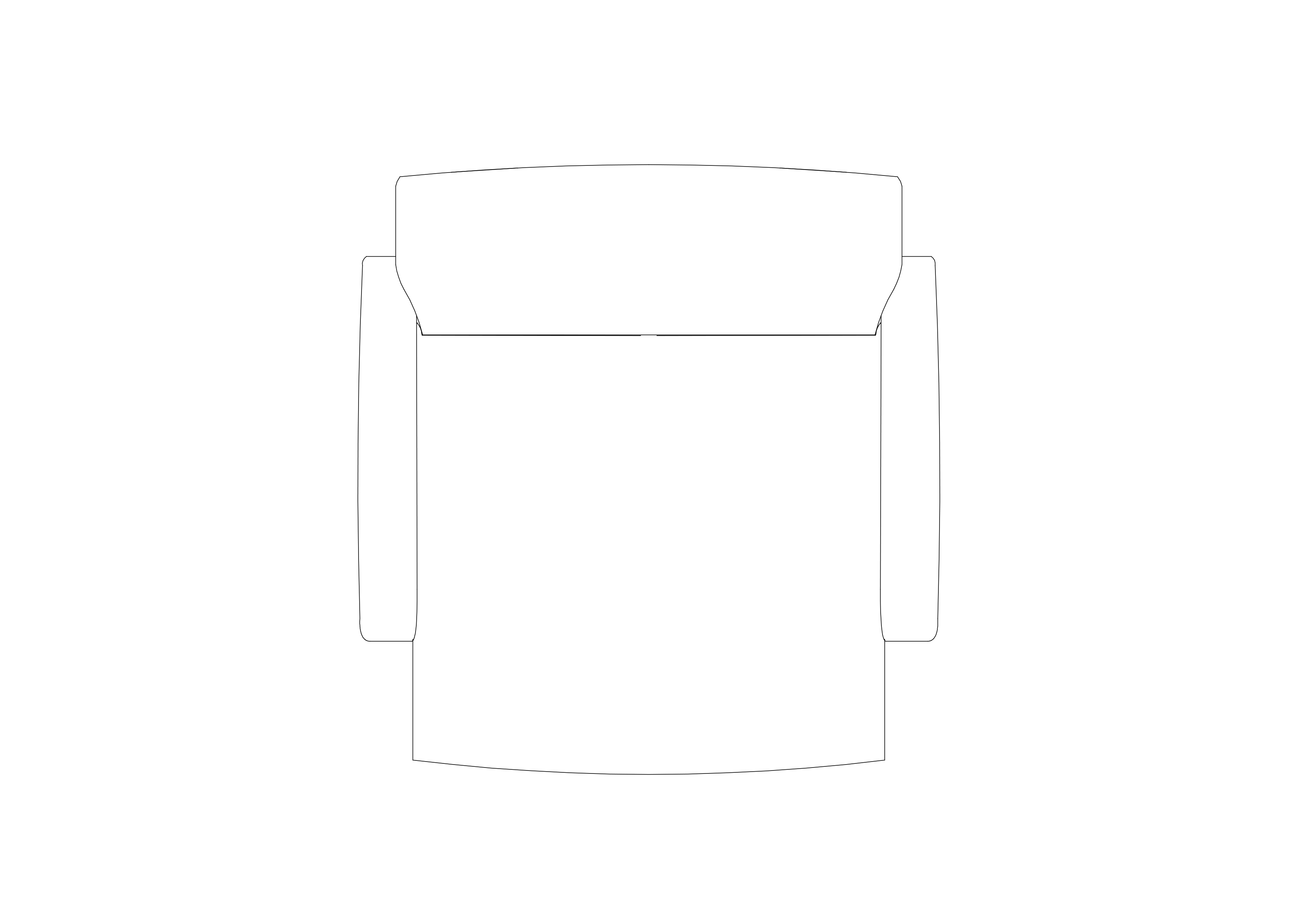 Free Chair top view CAD Block – DWG, DXF, PDF Format