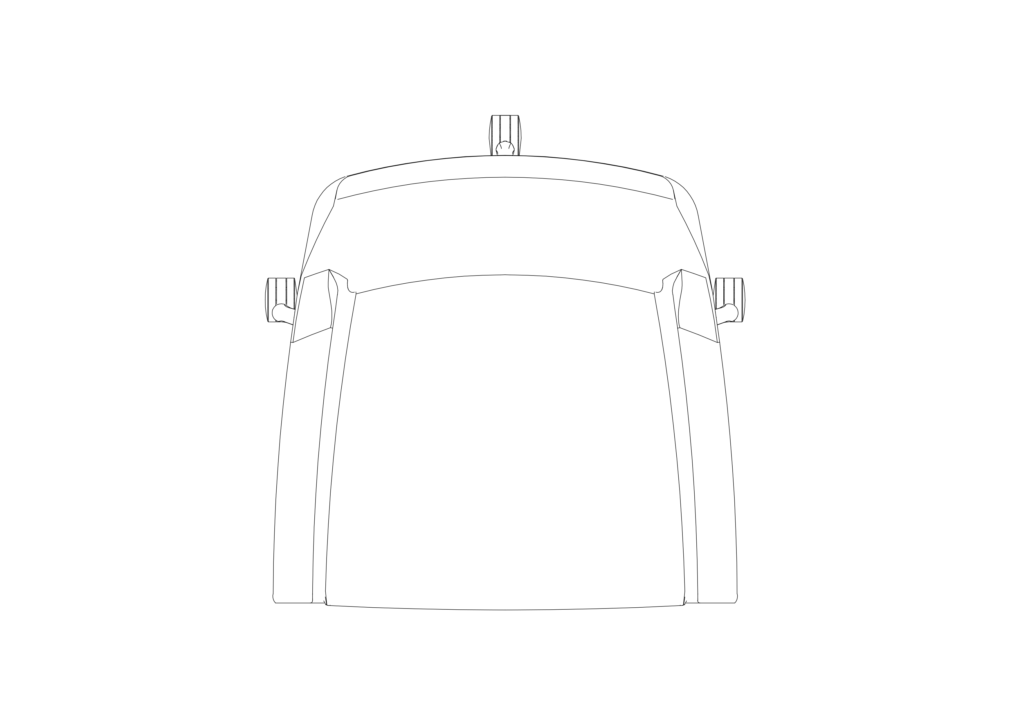 Free Chair top view CAD Block – DWG, DXF, PDF Format