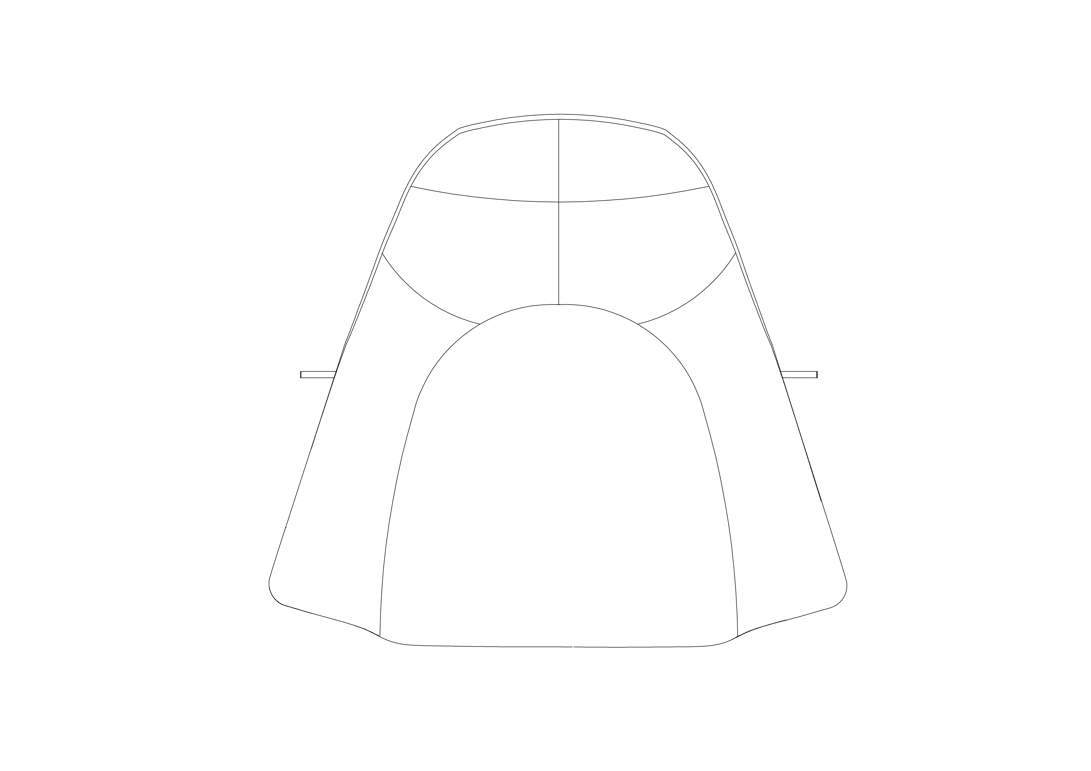 Free Chair top view CAD Block – DWG, DXF, PDF Format