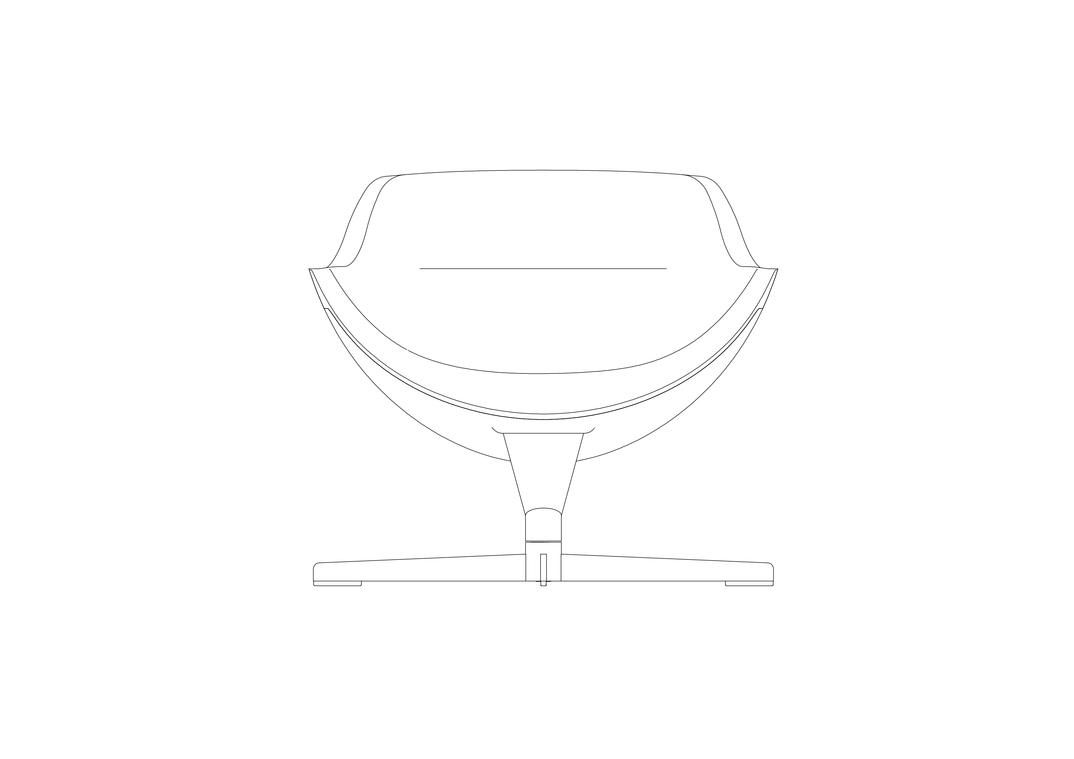 Free Chair Elevation CAD Block – DWG, DXF, PDF Format