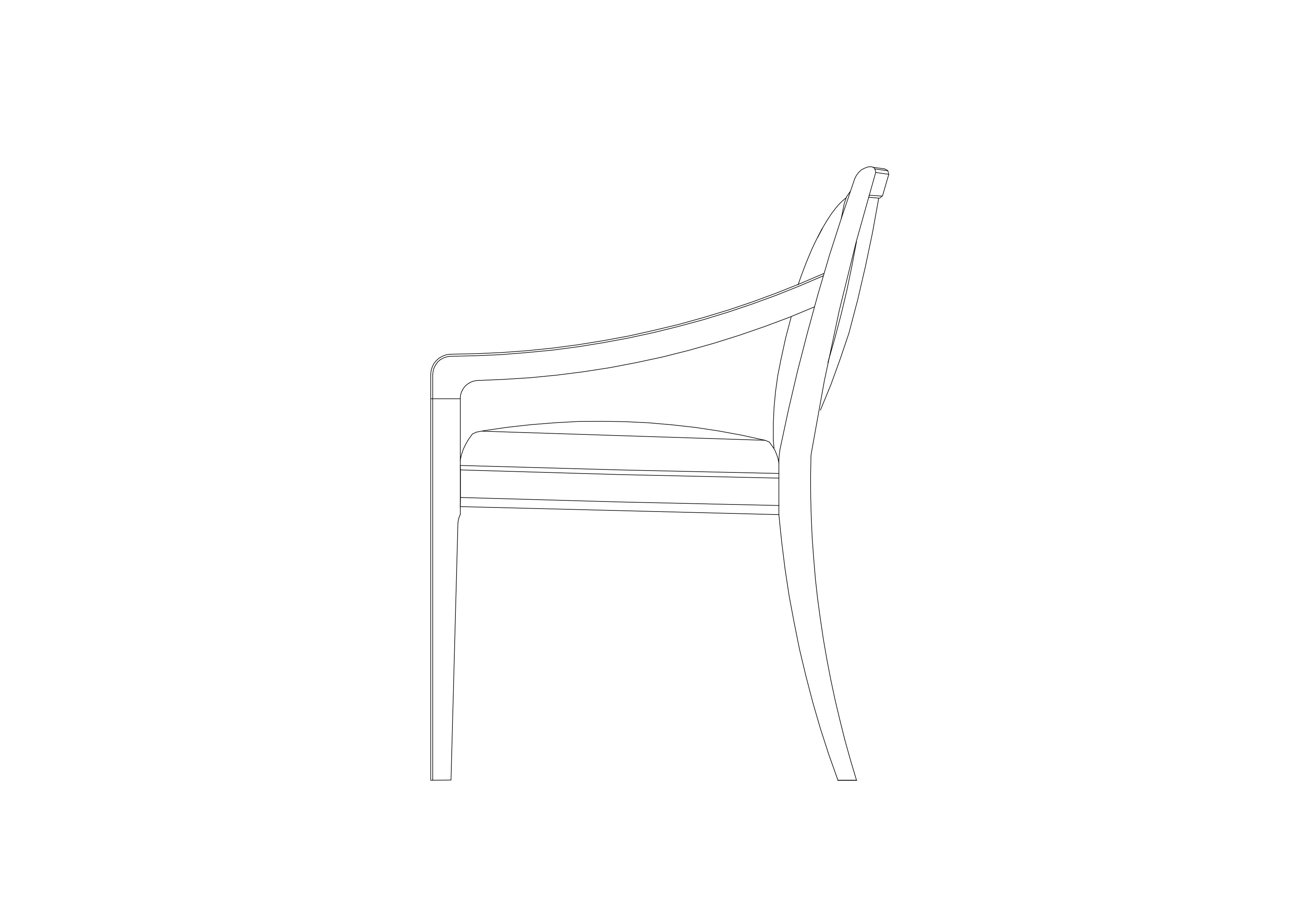 Free Chair Elevation CAD Block – DWG, DXF, PDF Format