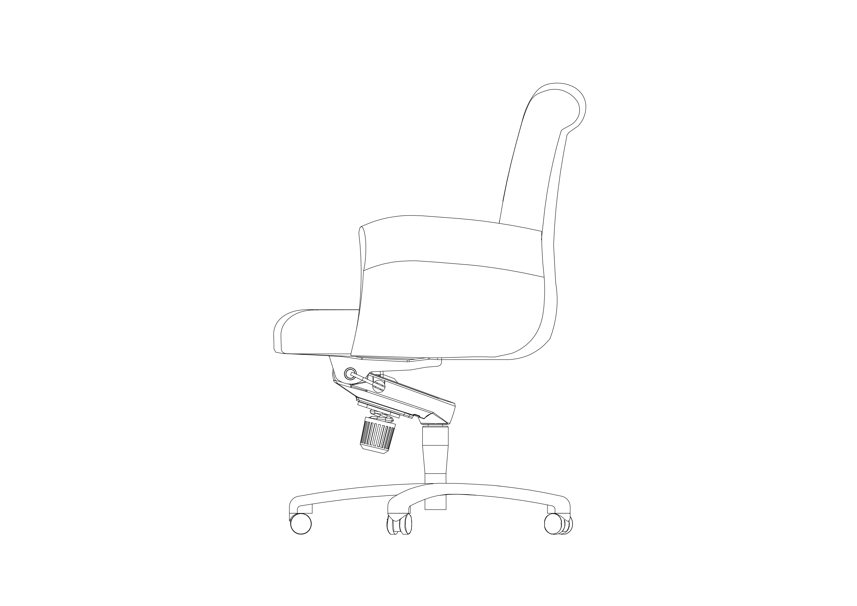 Free Chair Elevation CAD Block – DWG, DXF, PDF Format