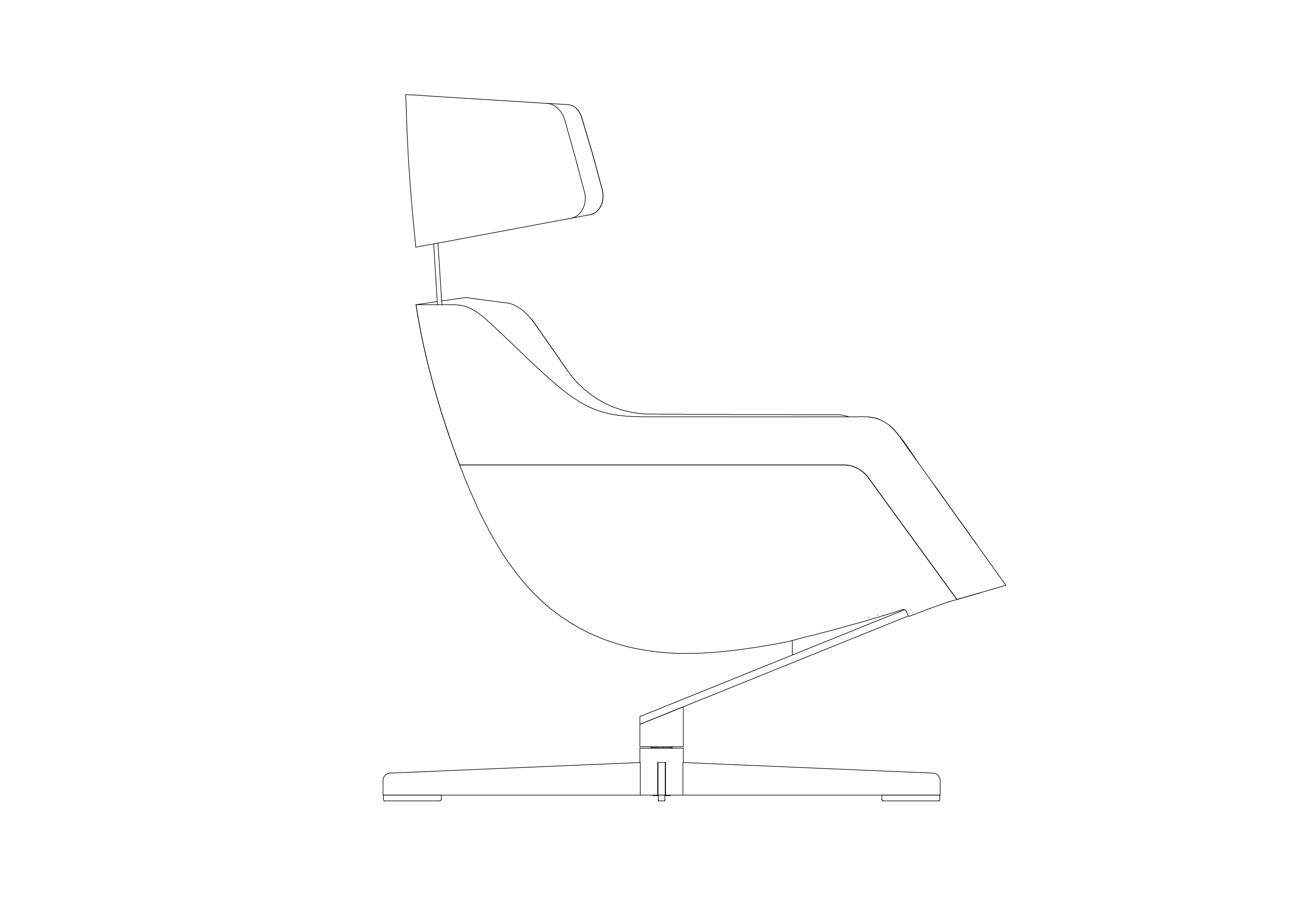 Free Chair Elevation CAD Block – DWG, DXF, PDF Format