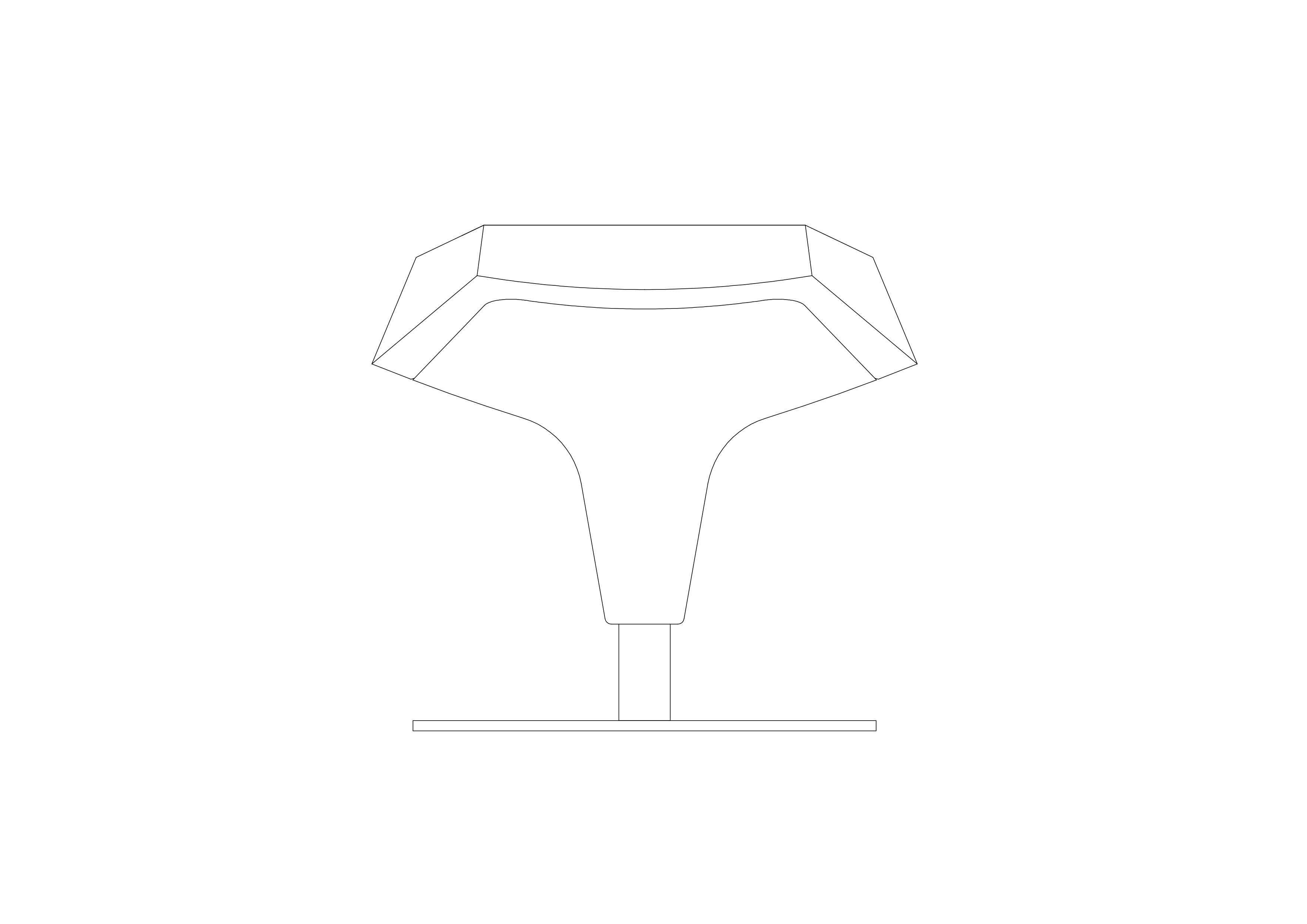 Free Chair Elevation CAD Block – DWG, DXF, PDF Format