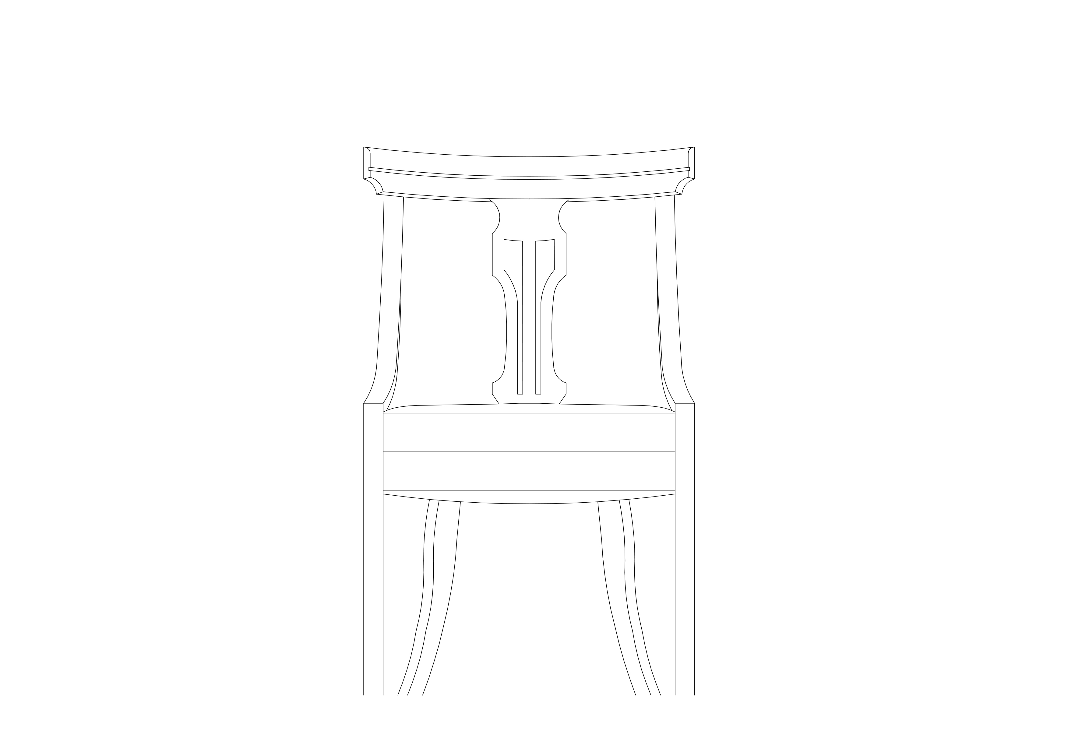 Free Chair Elevation CAD Block – DWG, DXF, PDF Format