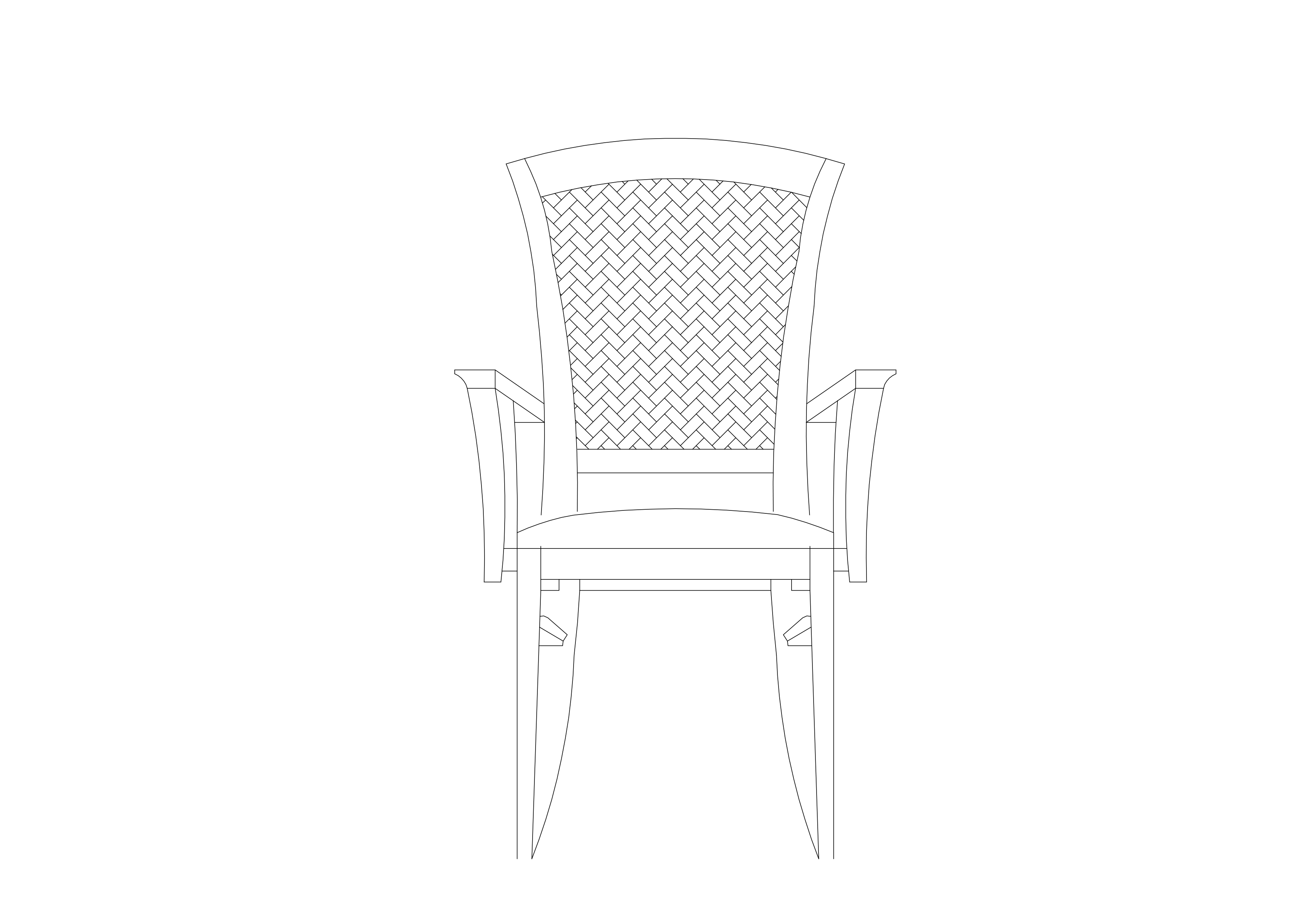 Free Chair Elevation CAD Block – DWG, DXF, PDF Format