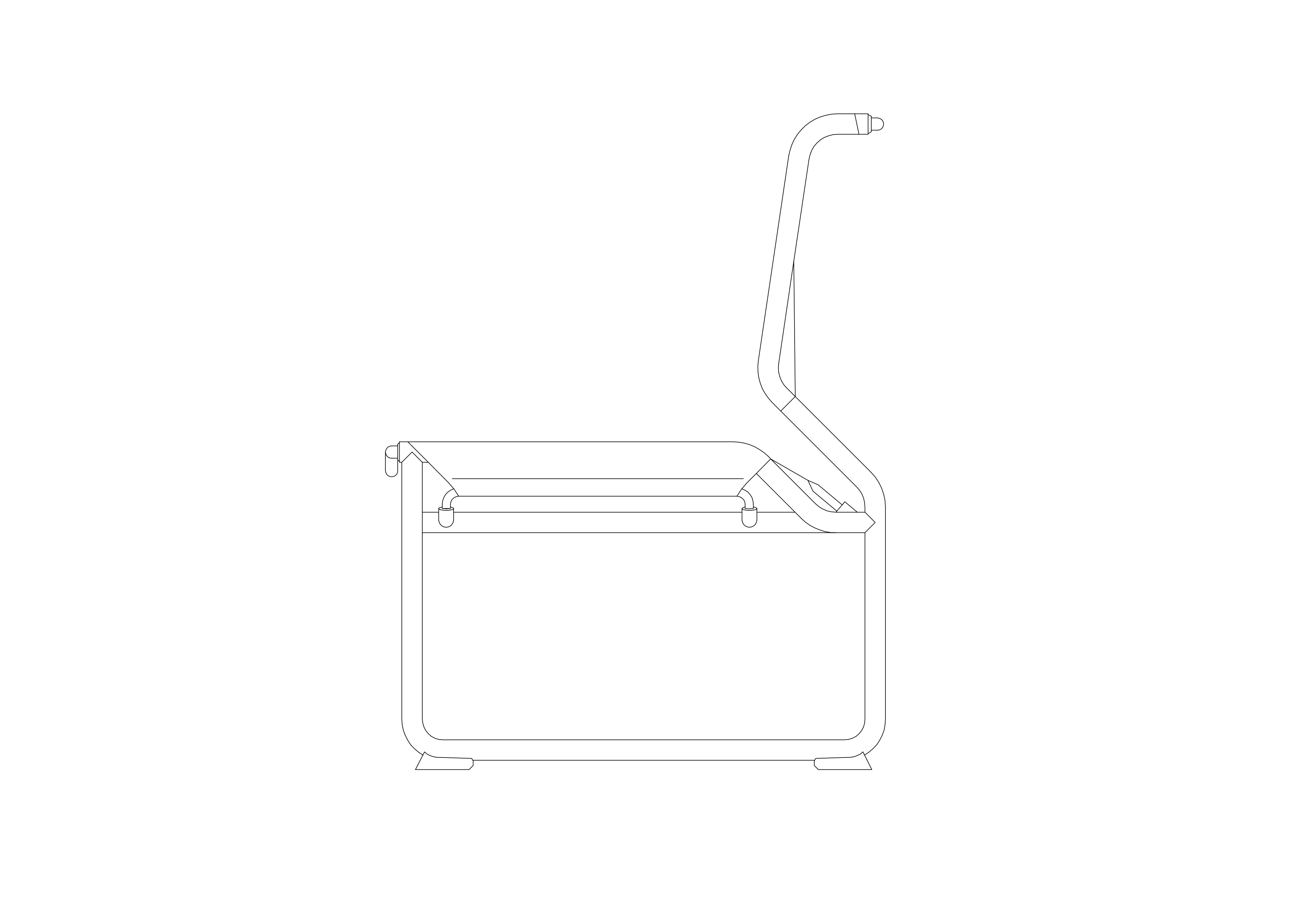 Free Chair Elevation CAD Block – DWG, DXF, PDF Format