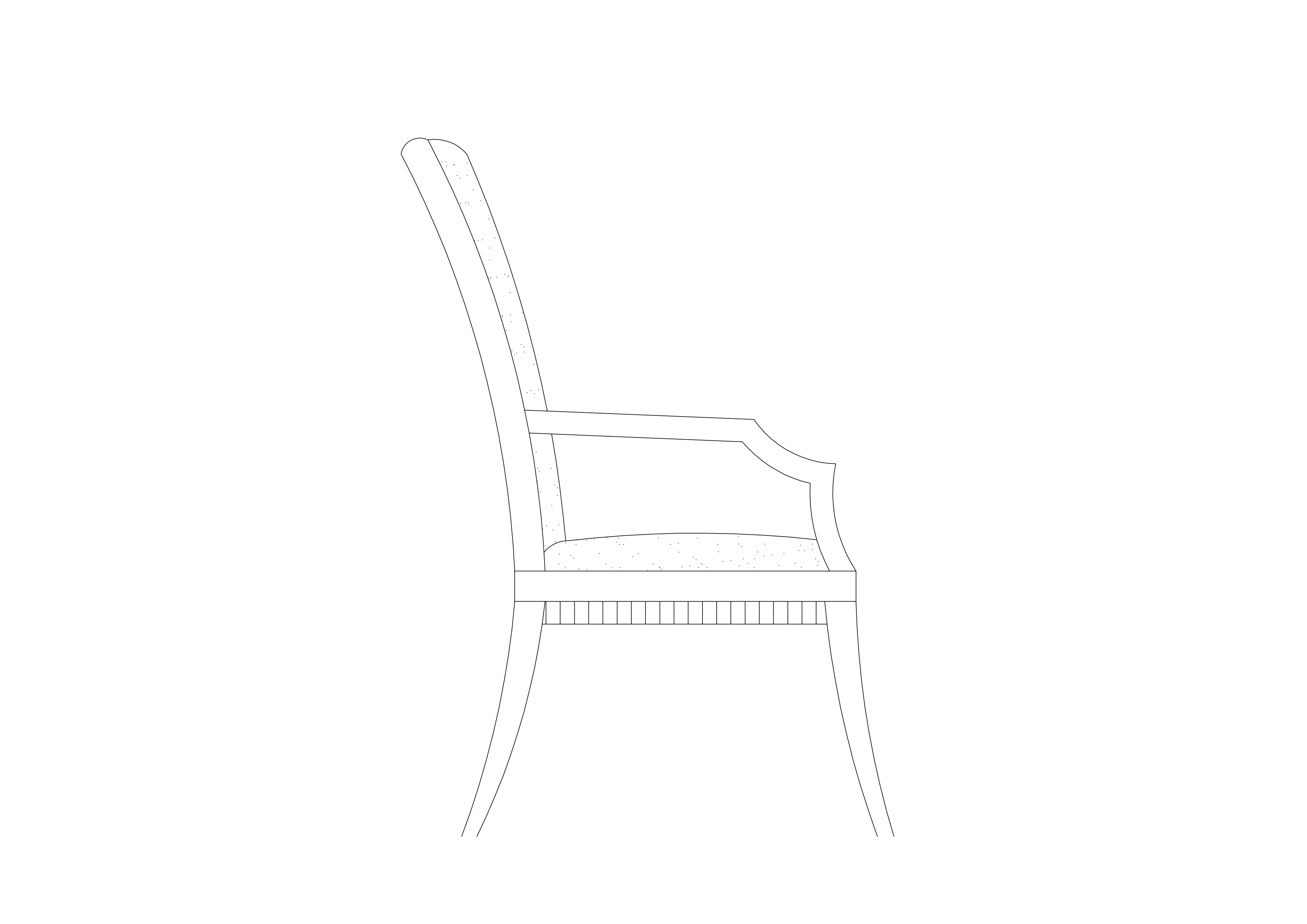 Free Chair Elevation CAD Block – DWG, DXF, PDF Format