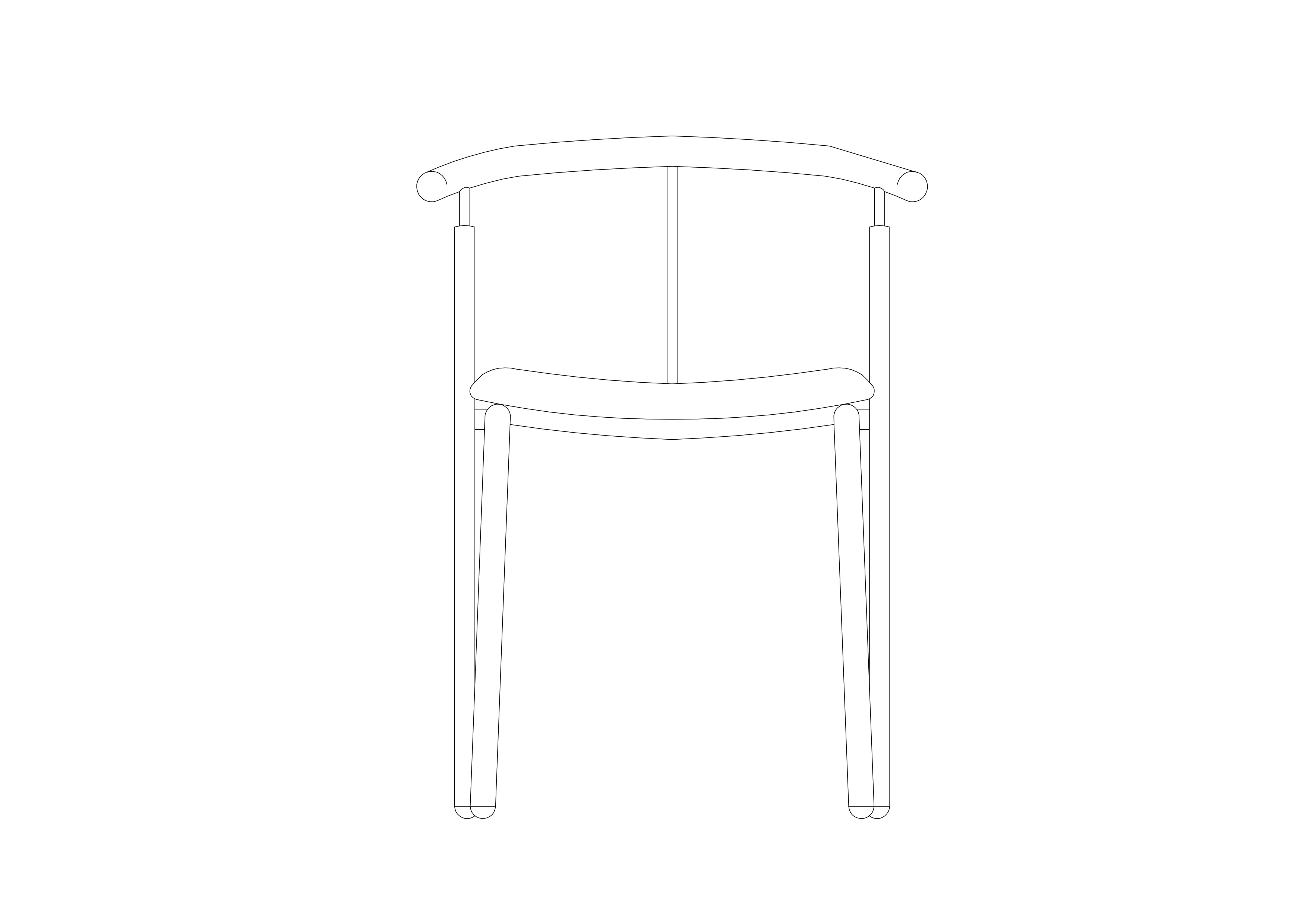 Free Chair Elevation CAD Block – DWG, DXF, PDF Format
