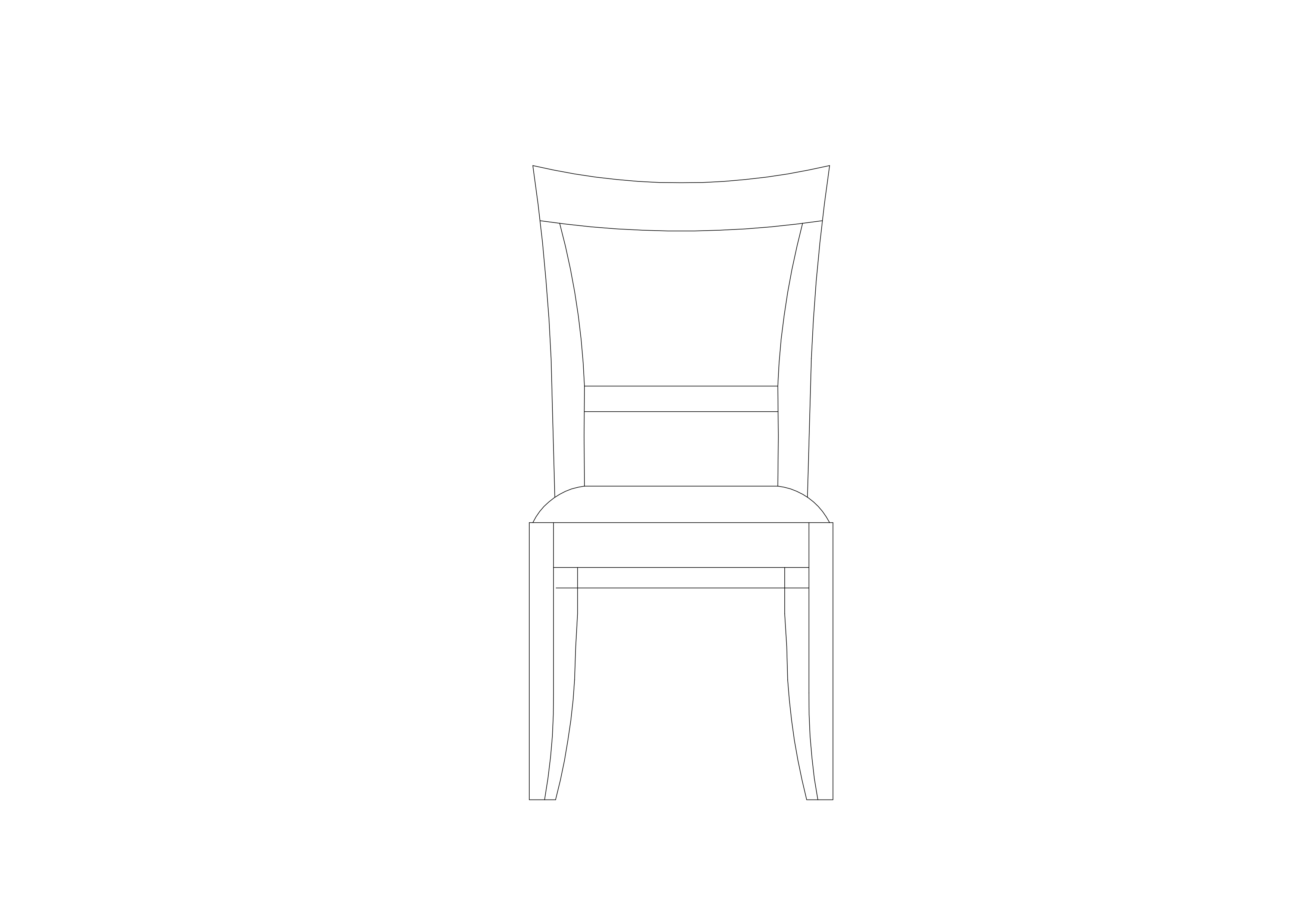 Free Chair Elevation CAD Block – DWG, DXF, PDF Format