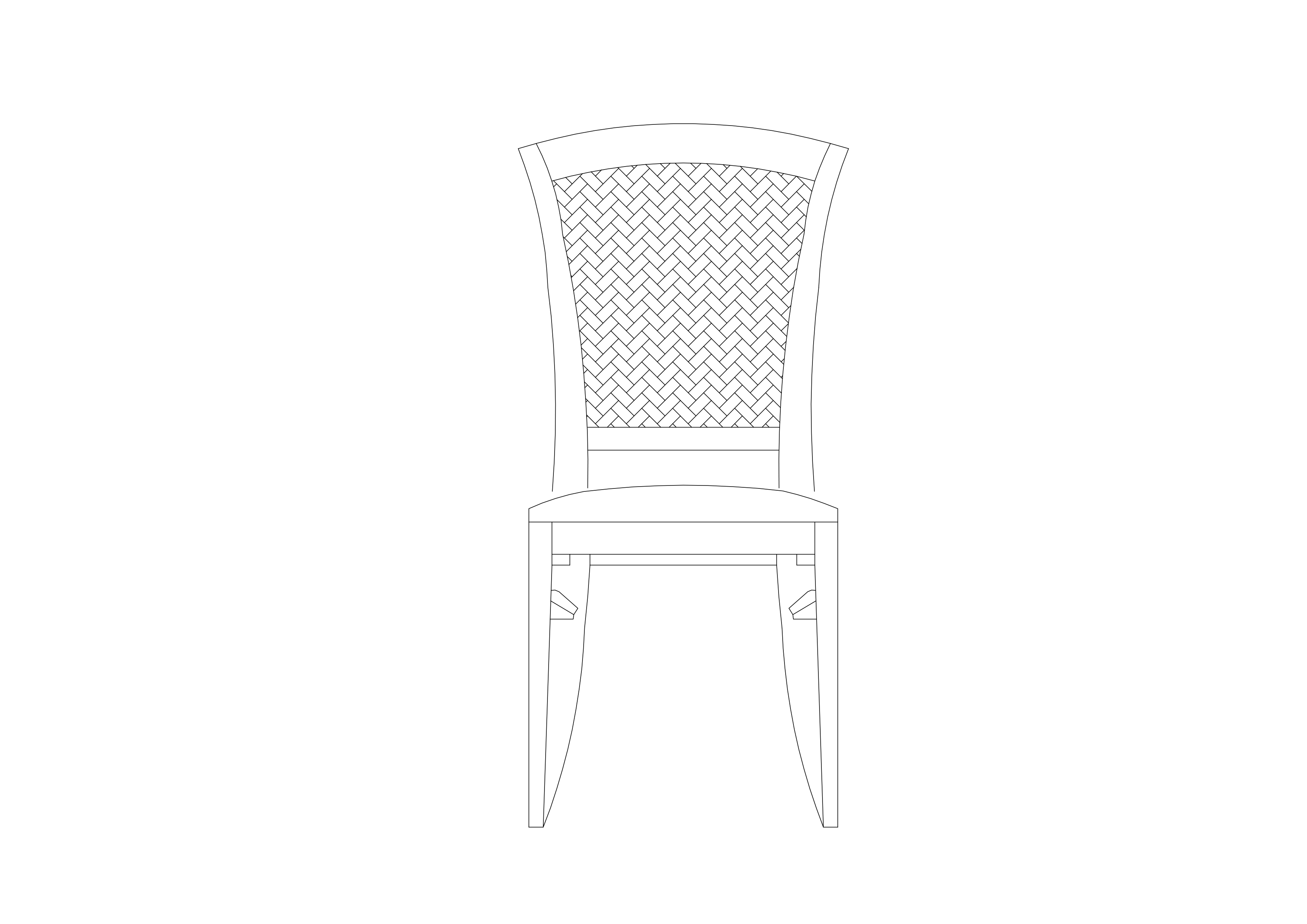 Free Chair Elevation CAD Block – DWG, DXF, PDF Format