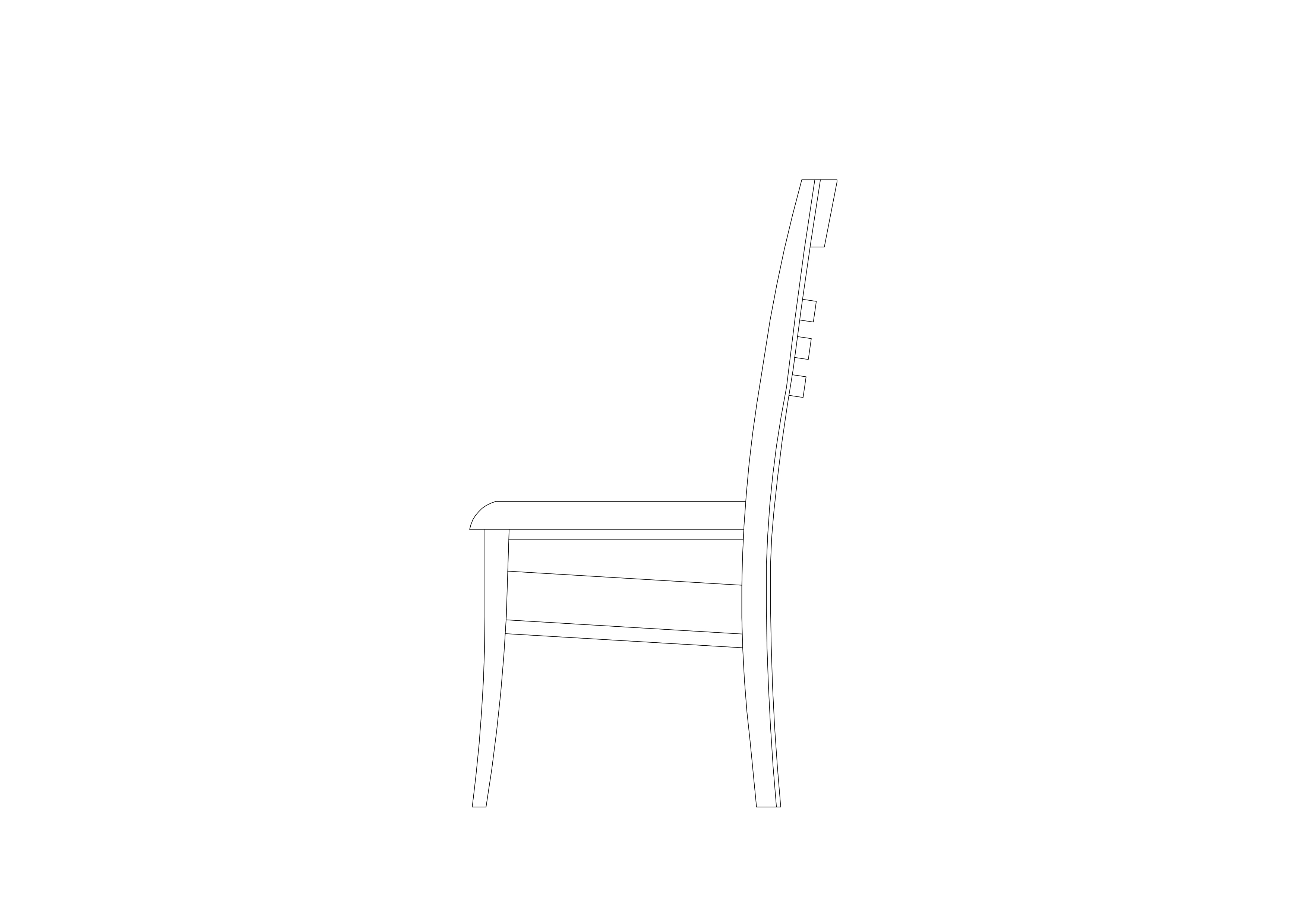 Free Chair Elevation CAD Block – DWG, DXF, PDF Format