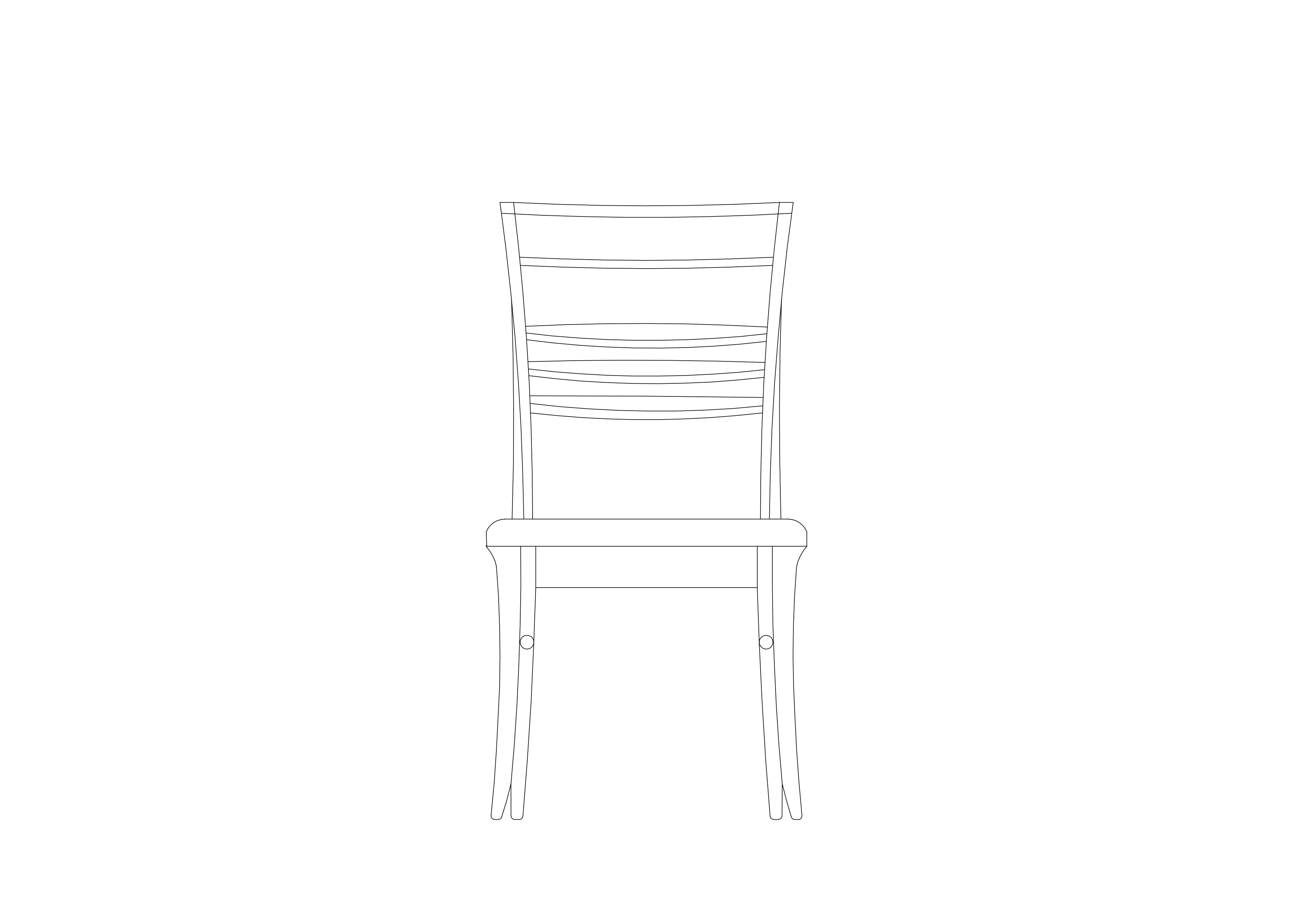 Free Chair Elevation CAD Block – DWG, DXF, PDF Format