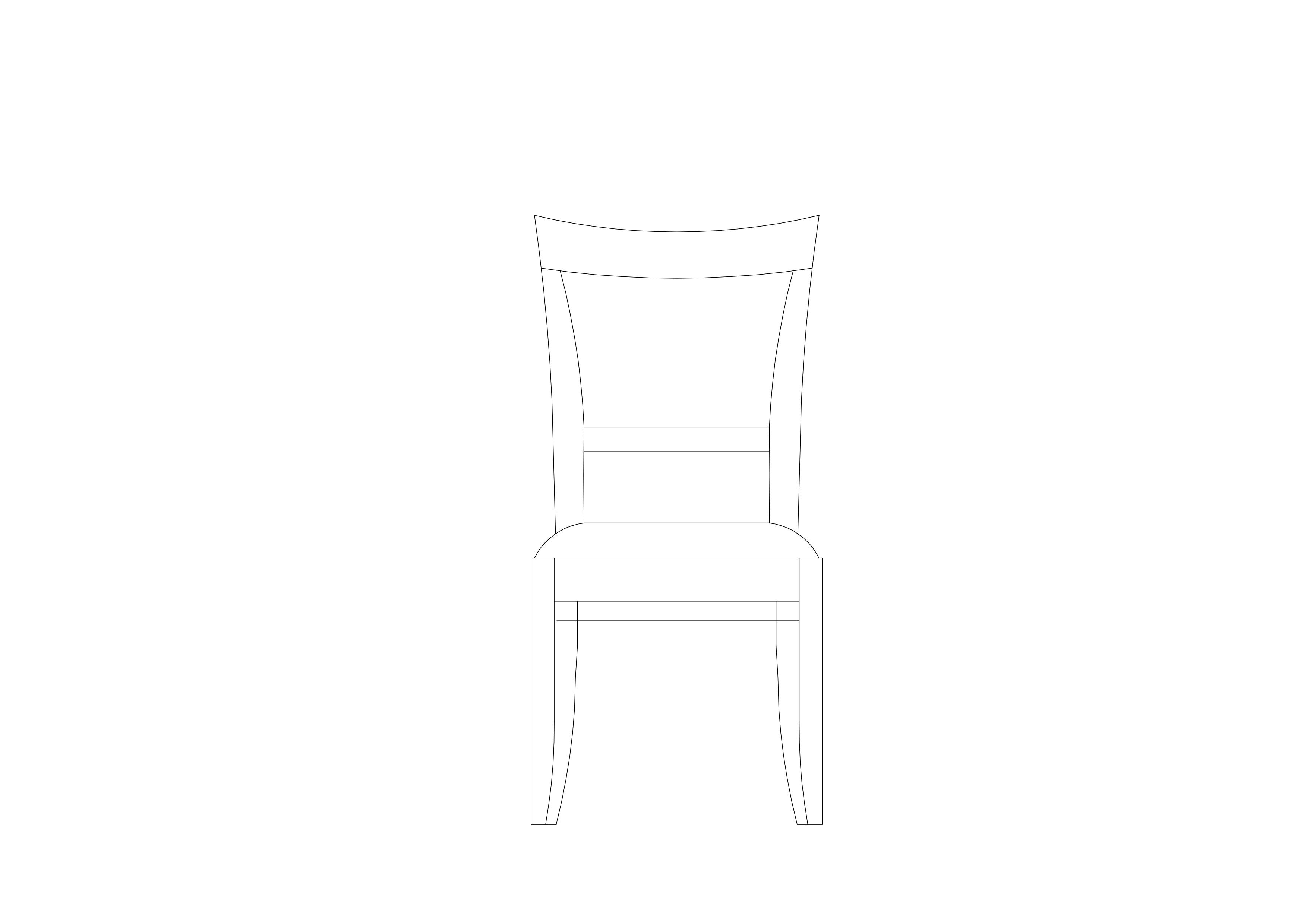 Free Chair Elevation CAD Block – DWG, DXF, PDF Format
