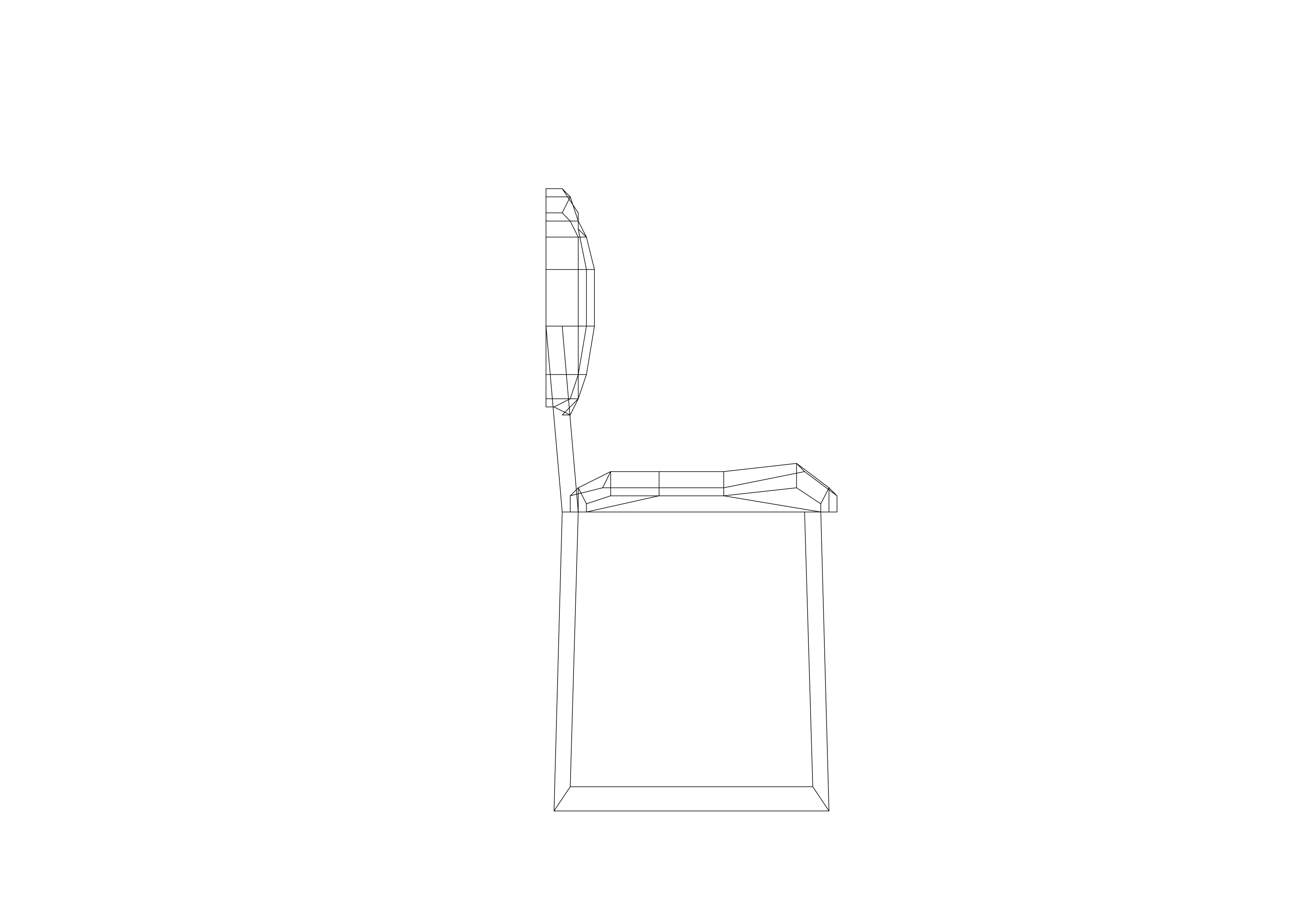 Free Chair Elevation CAD Block – DWG, DXF, PDF Format