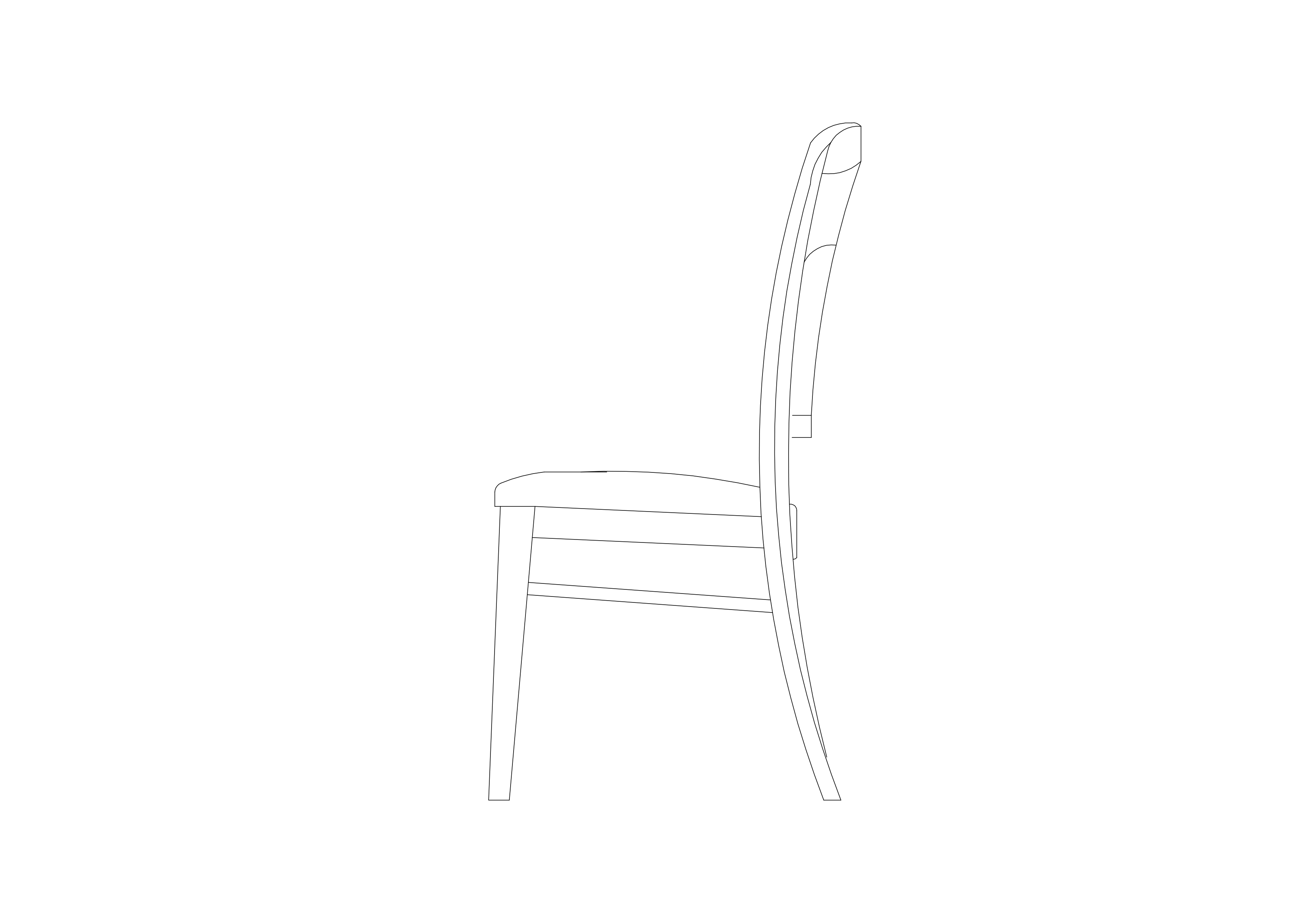 Free Chair Elevation CAD Block – DWG, DXF, PDF Format