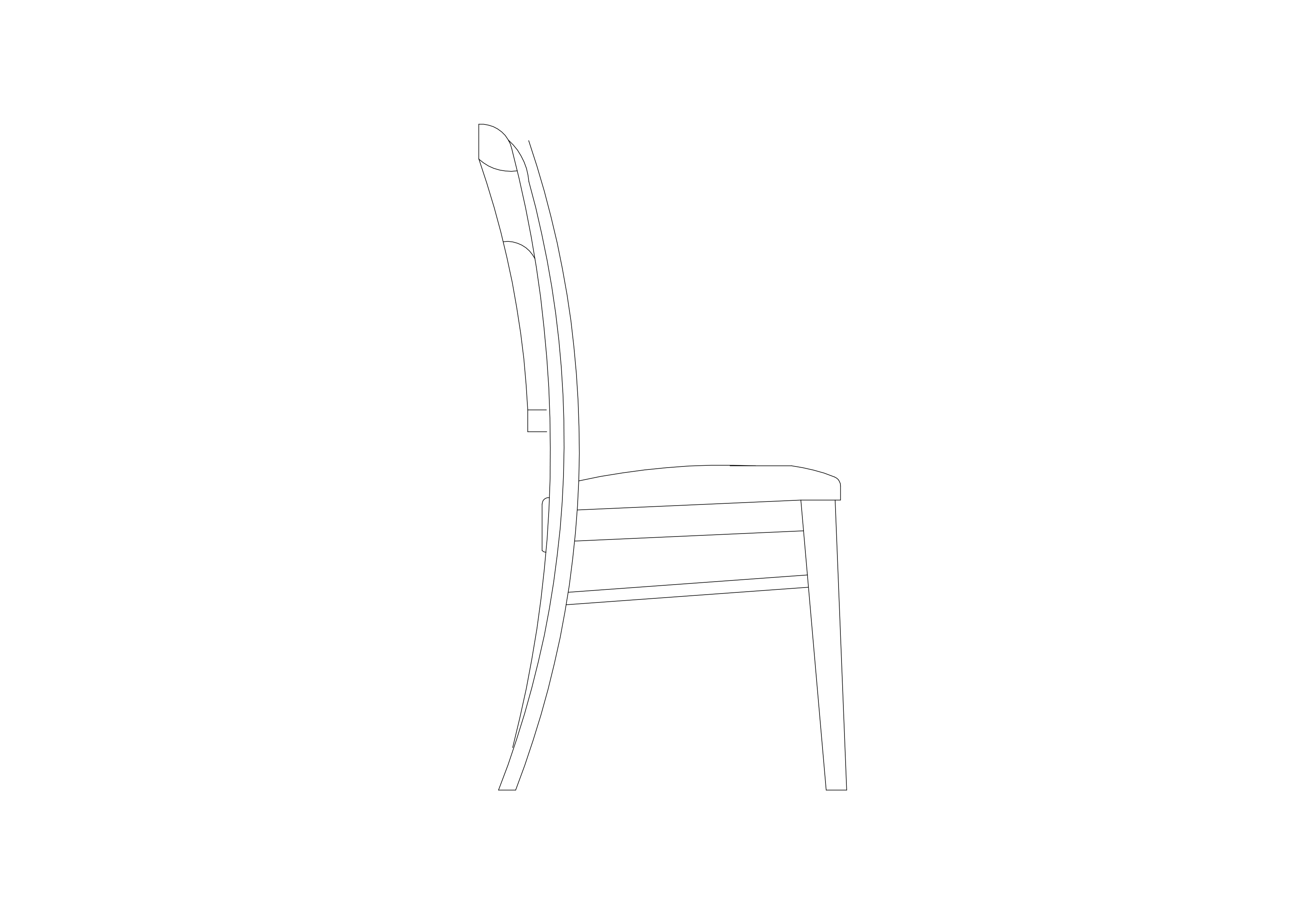 Free Chair Elevation CAD Block – DWG, DXF, PDF Format