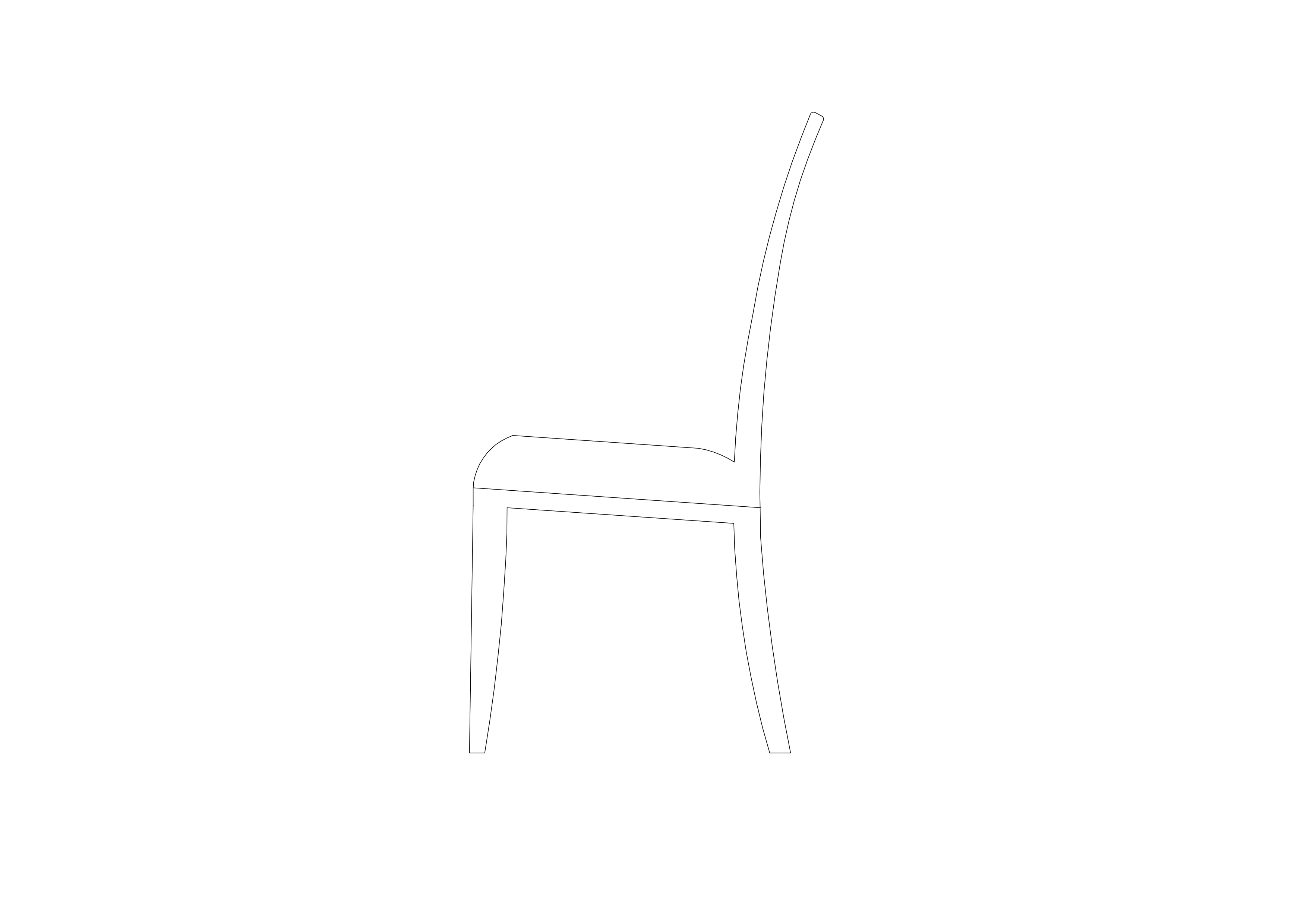 Free Chair Elevation CAD Block – DWG, DXF, PDF Format