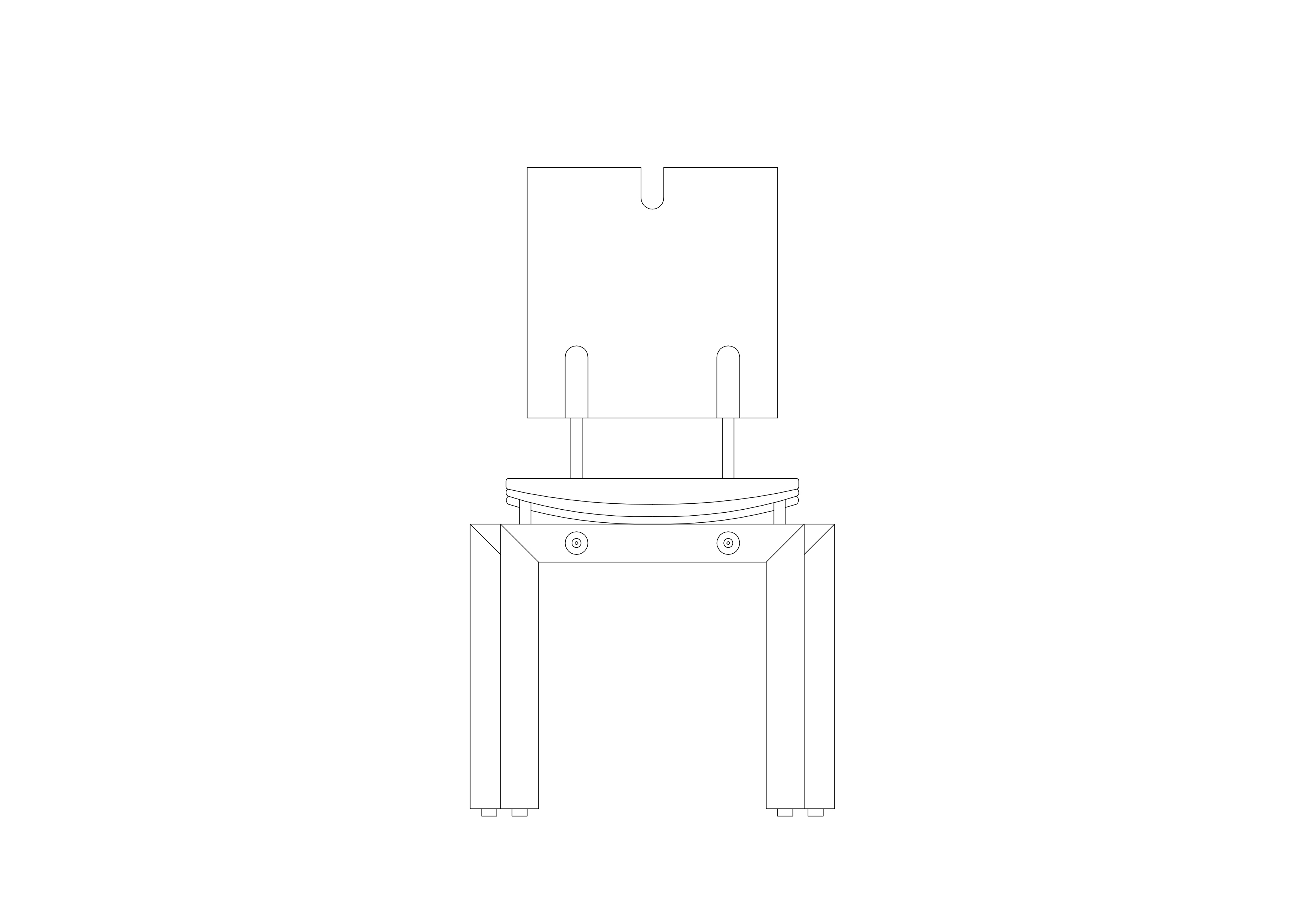 Free Chair Elevation CAD Block – DWG, DXF, PDF Format