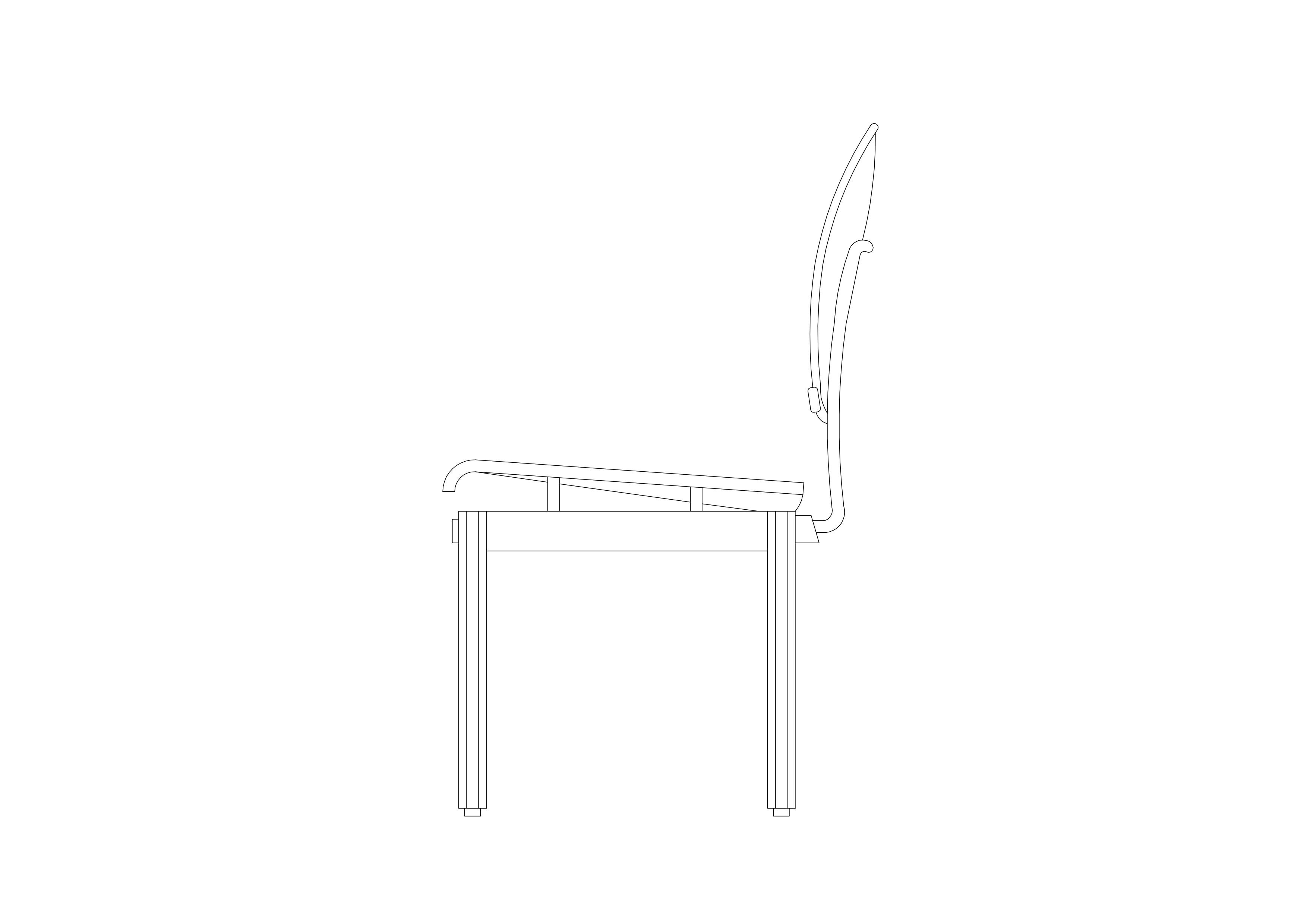 Free Chair Elevation CAD Block – DWG, DXF, PDF Format