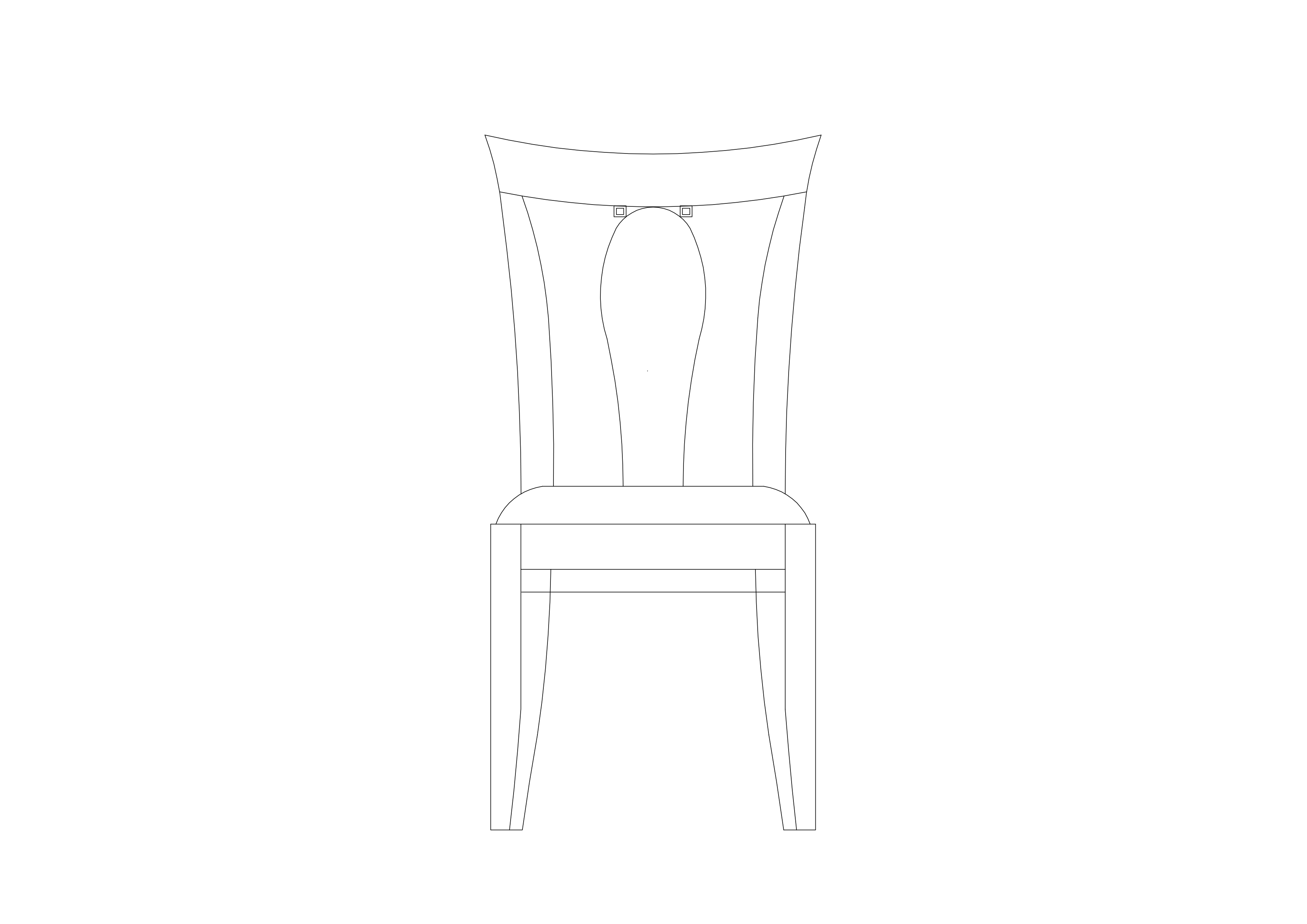 Free Chair Elevation CAD Block – DWG, DXF, PDF Format