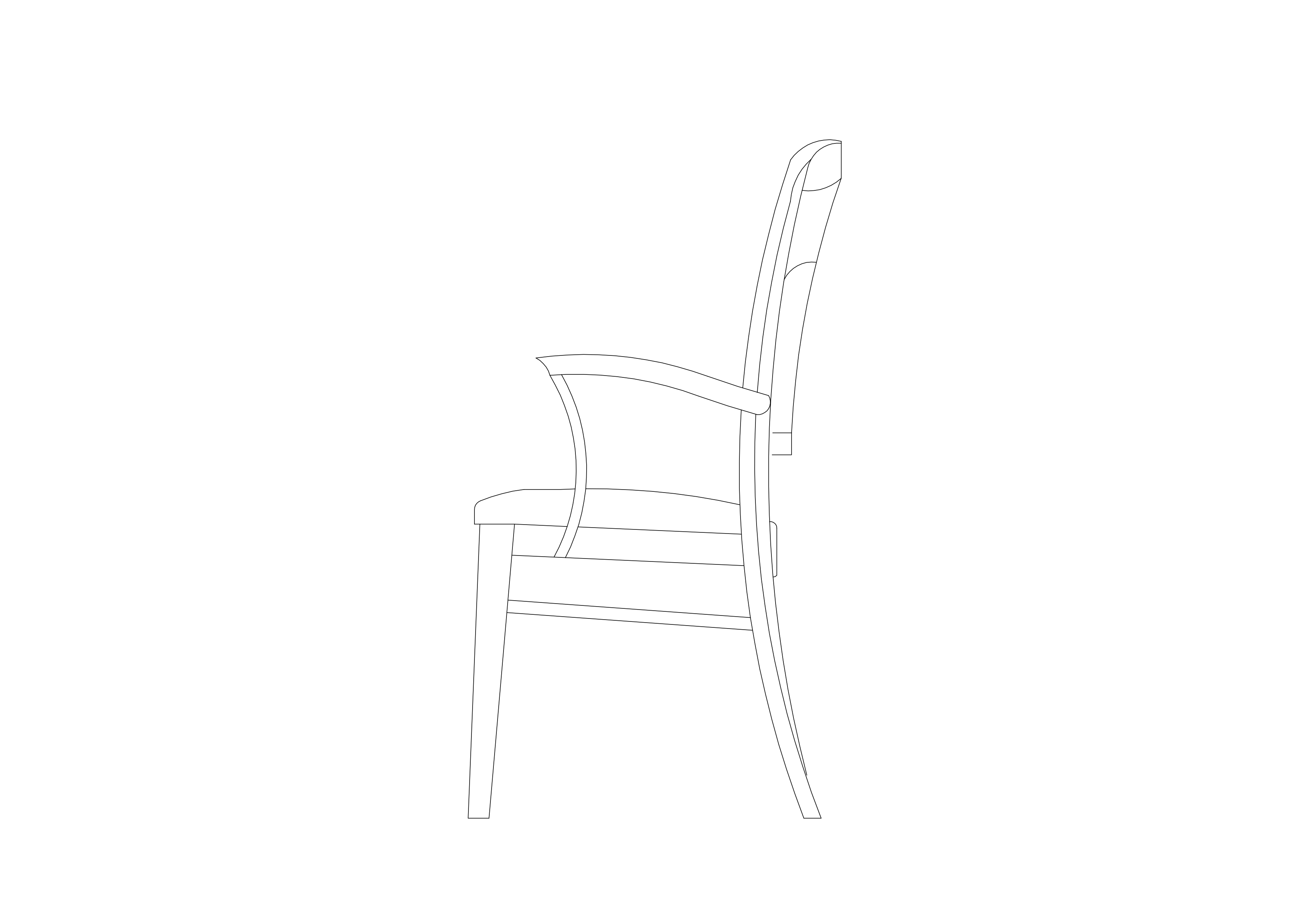 Free Chair Elevation CAD Block – DWG, DXF, PDF Format