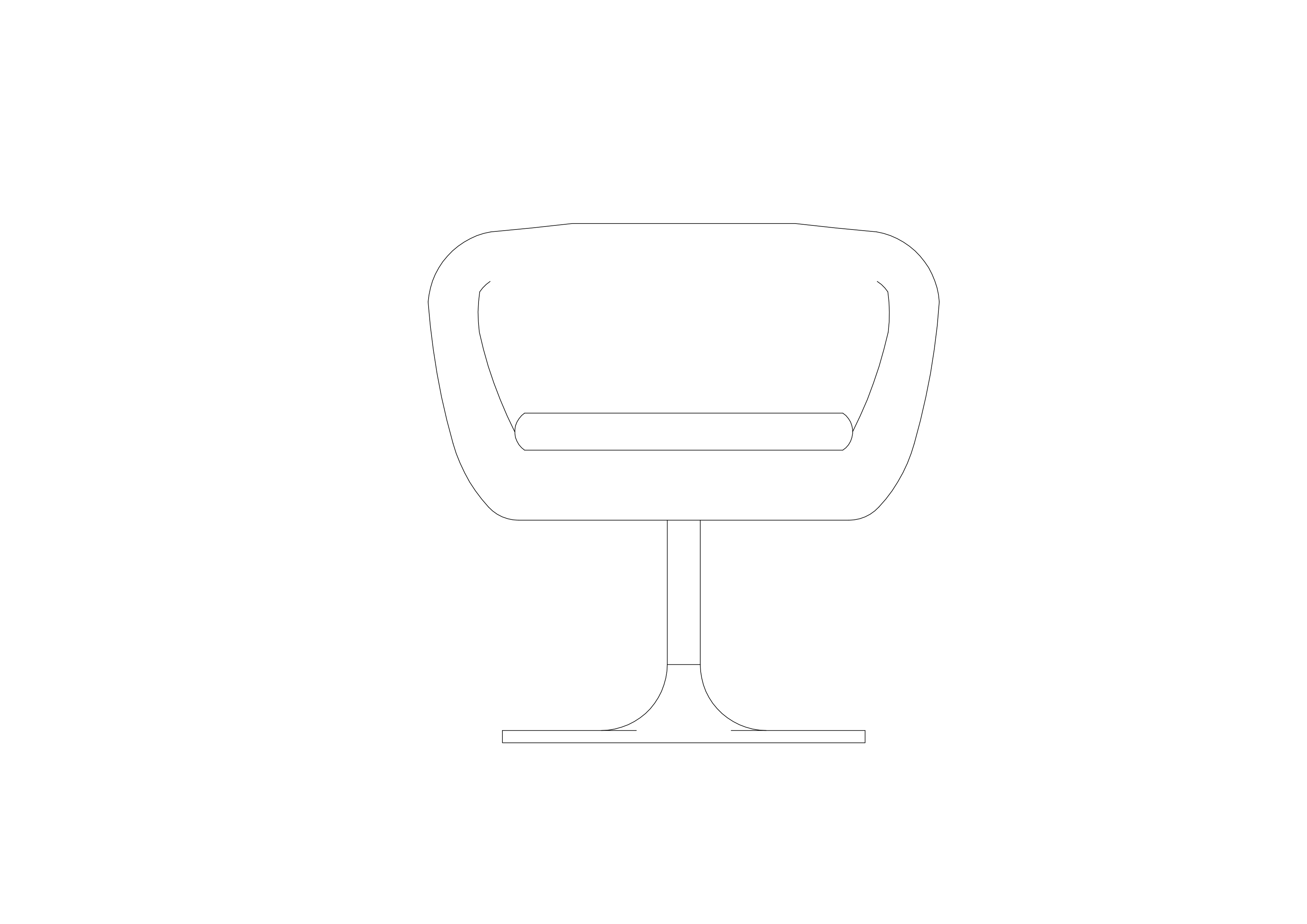 Free Chair Elevation CAD Block – DWG, DXF, PDF Format